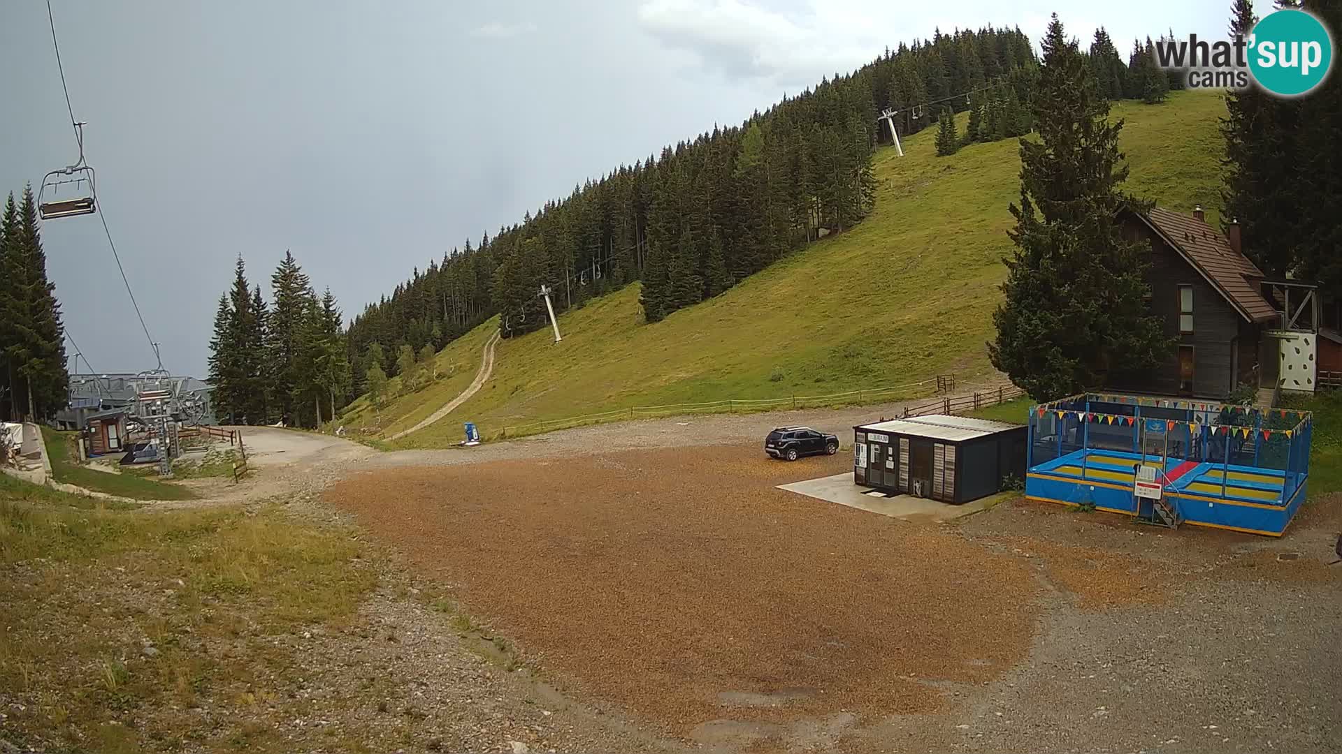 GOLTE Ski resort live webcam – view to Medvedjak – Slovenia