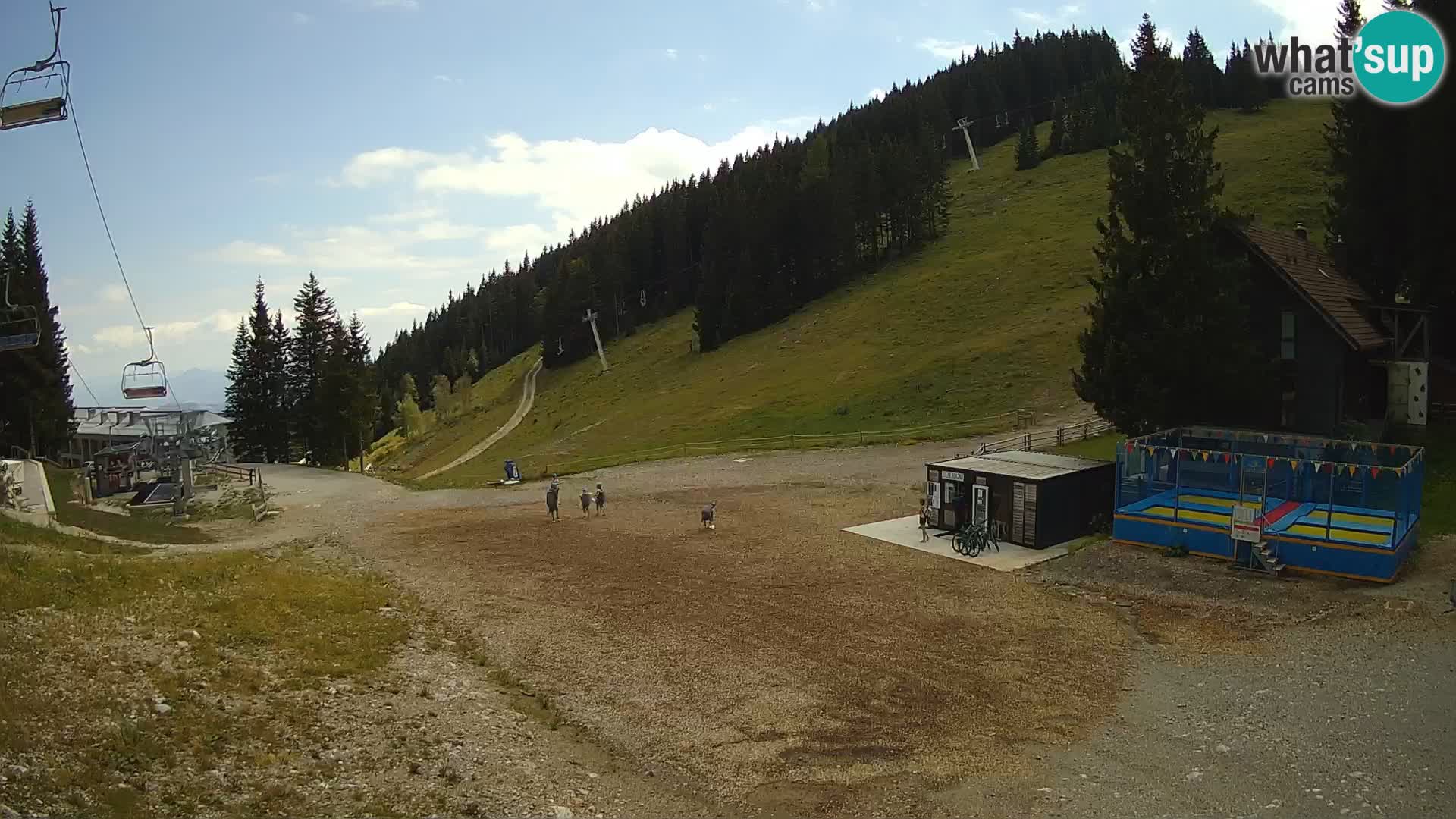 GOLTE skijalište web kamera – pogled na Medvedjak – Slovenija