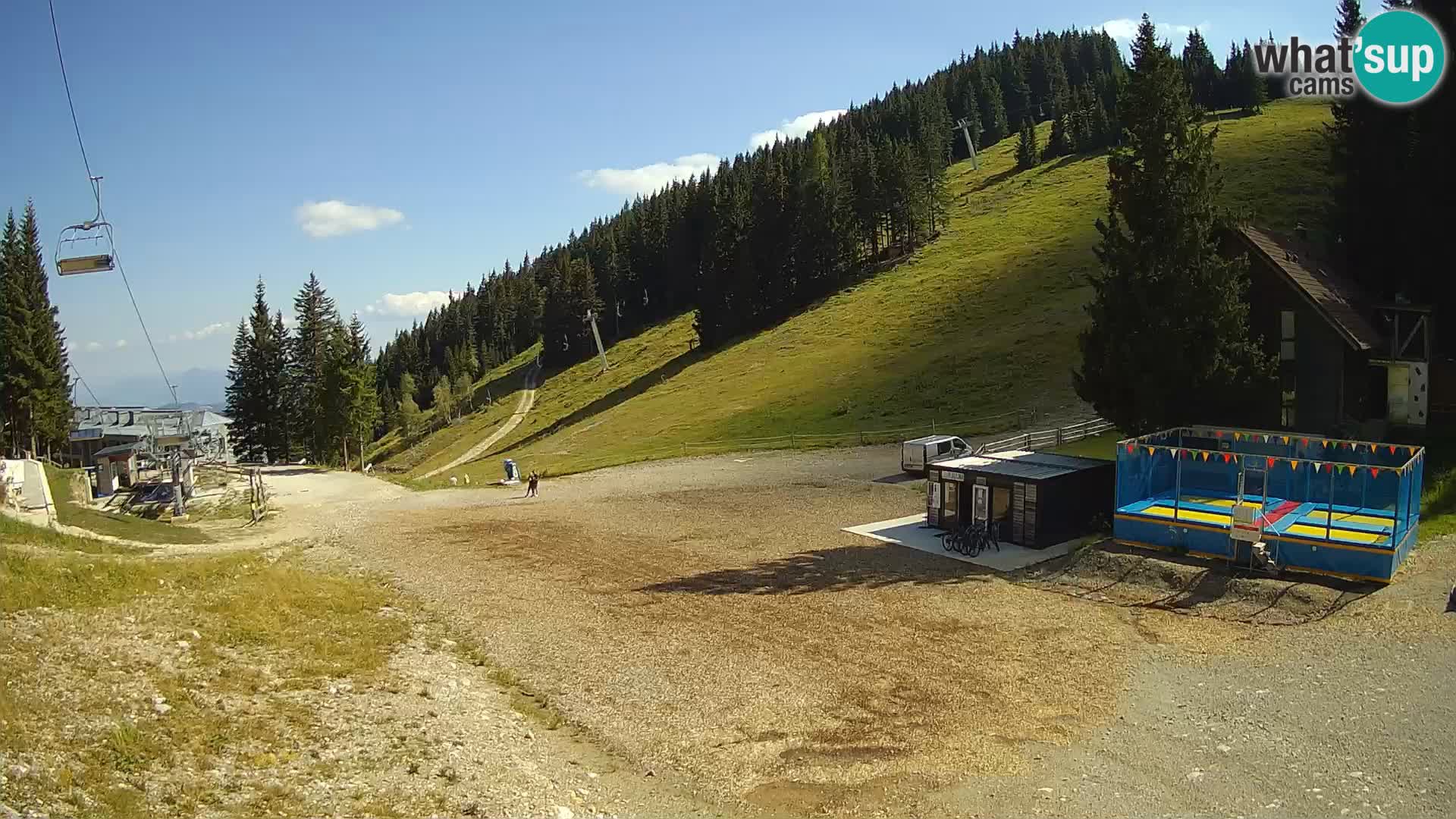 Webcam en direct de la station de ski de GOLTE – vue sur Medvedjak – Slovénie