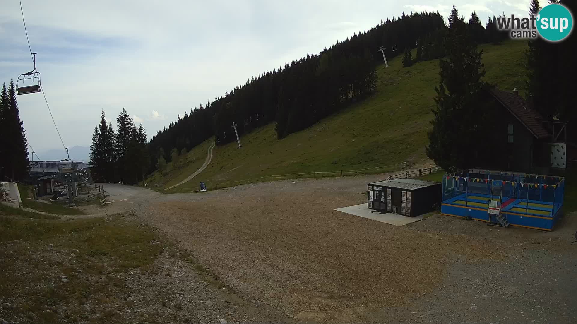 Webcam en direct de la station de ski de GOLTE – vue sur Medvedjak – Slovénie
