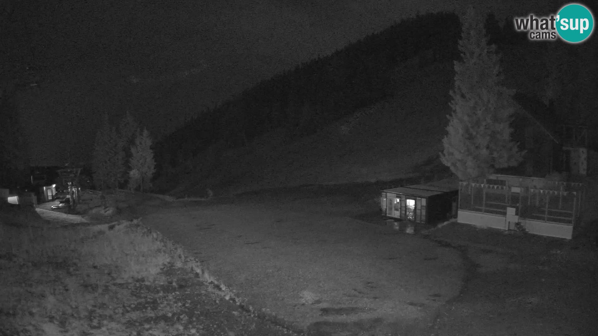 Cámara web en vivo de la estación de esquí GOLTE – vista a Medvedjak – Eslovenia