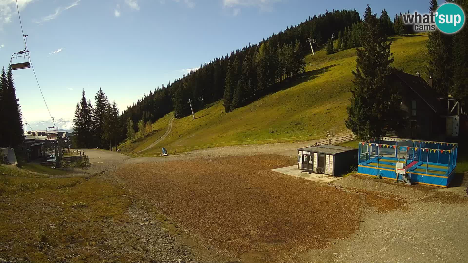 GOLTE skijalište web kamera – pogled na Medvedjak – Slovenija