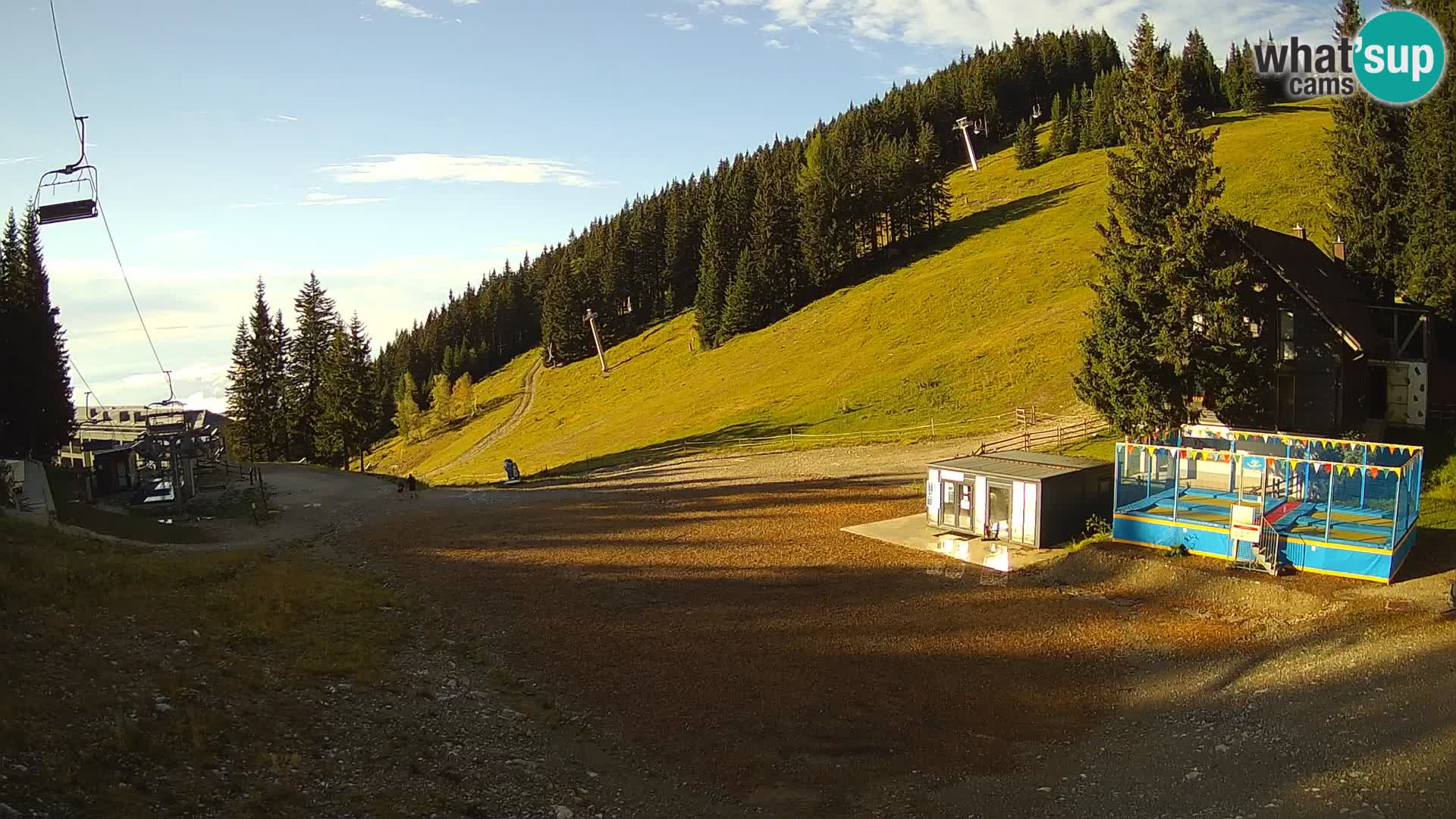 Cámara web en vivo de la estación de esquí GOLTE – vista a Medvedjak – Eslovenia