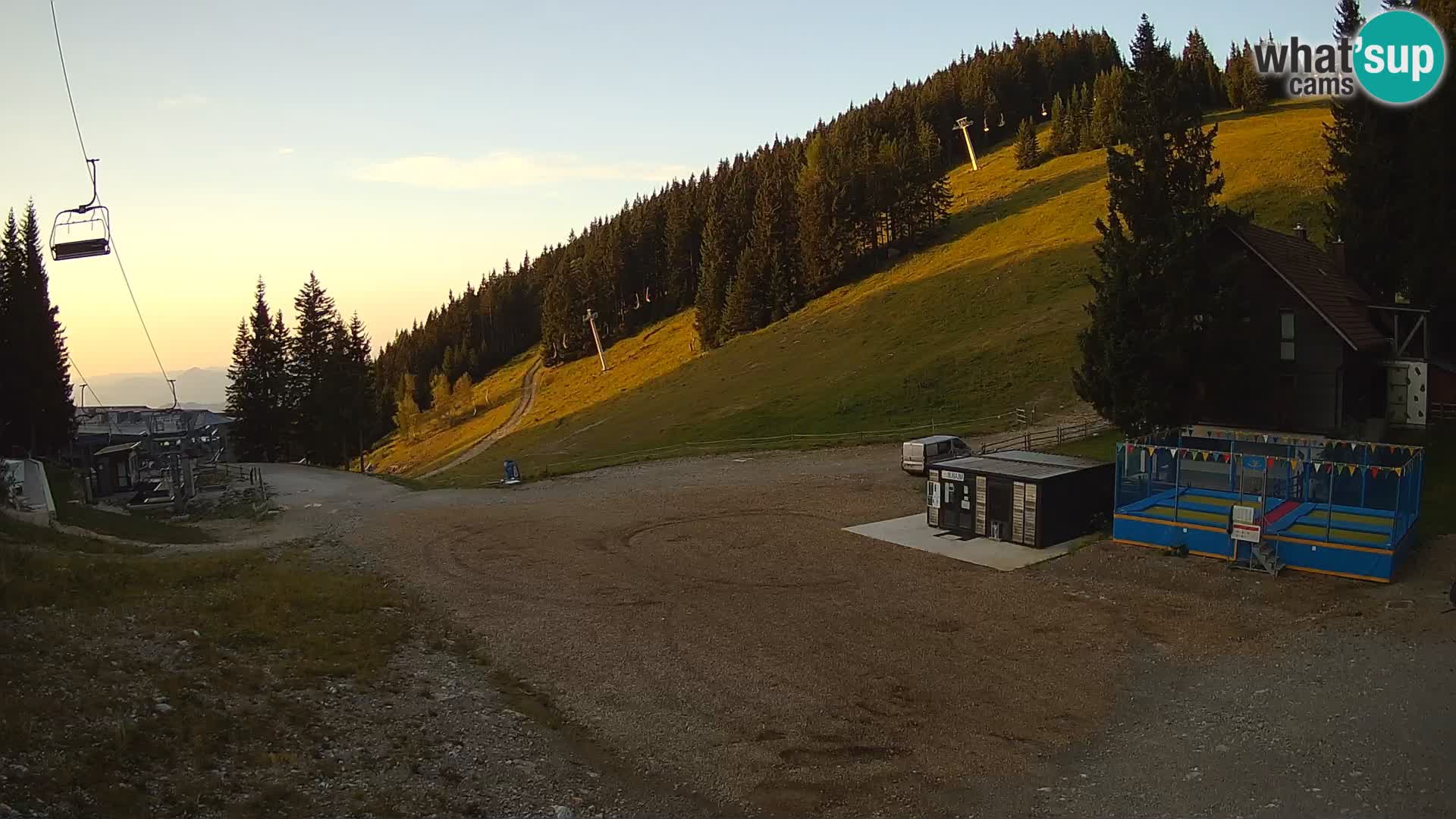 GOLTE Skigebiet webcam – Schöne Aussicht auf Medvedjak – Slowenien