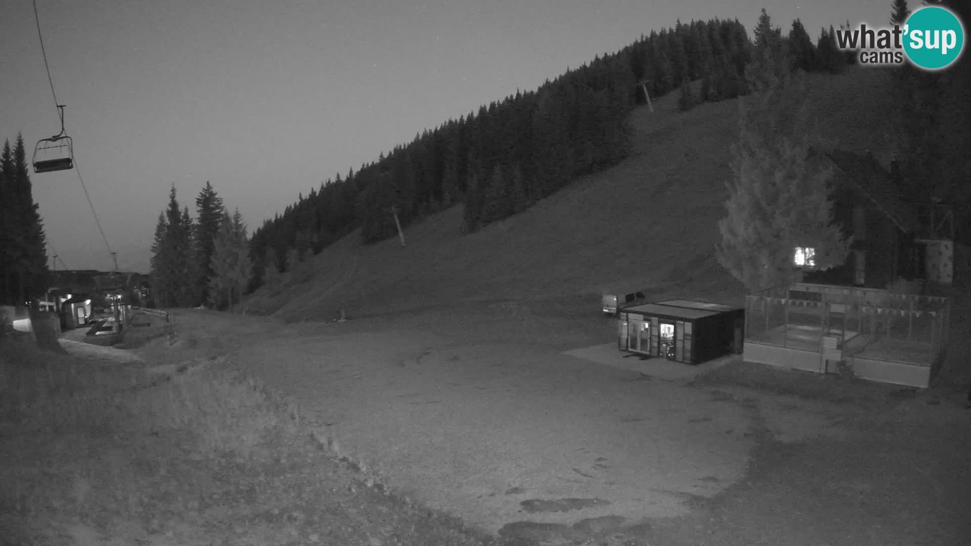 Webcam en direct de la station de ski de GOLTE – vue sur Medvedjak – Slovénie