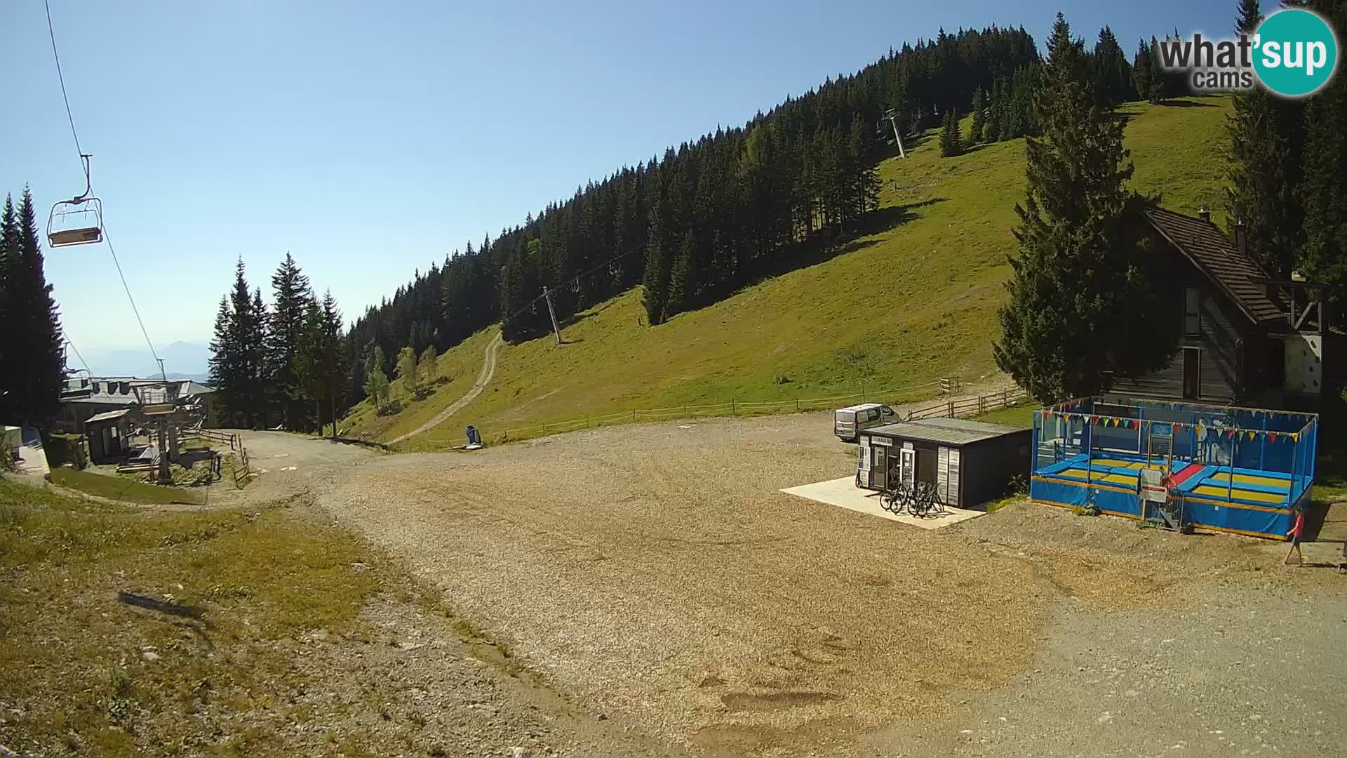 GOLTE Ski resort live webcam – view to Medvedjak – Slovenia