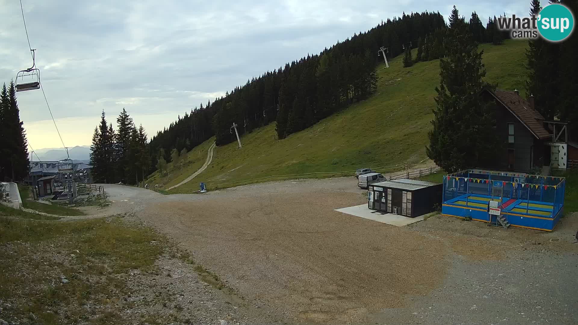 GOLTE Skigebiet webcam – Schöne Aussicht auf Medvedjak – Slowenien