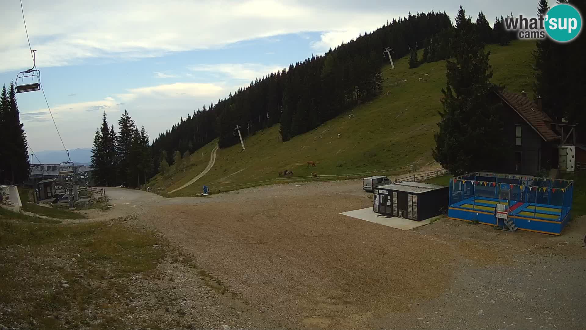 GOLTE Skigebiet webcam – Schöne Aussicht auf Medvedjak – Slowenien