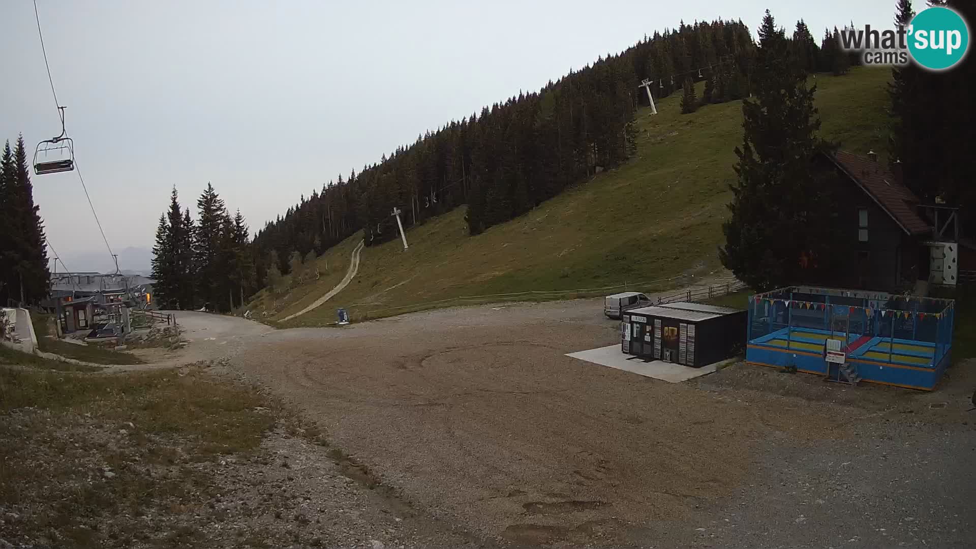 Webcam en direct de la station de ski de GOLTE – vue sur Medvedjak – Slovénie