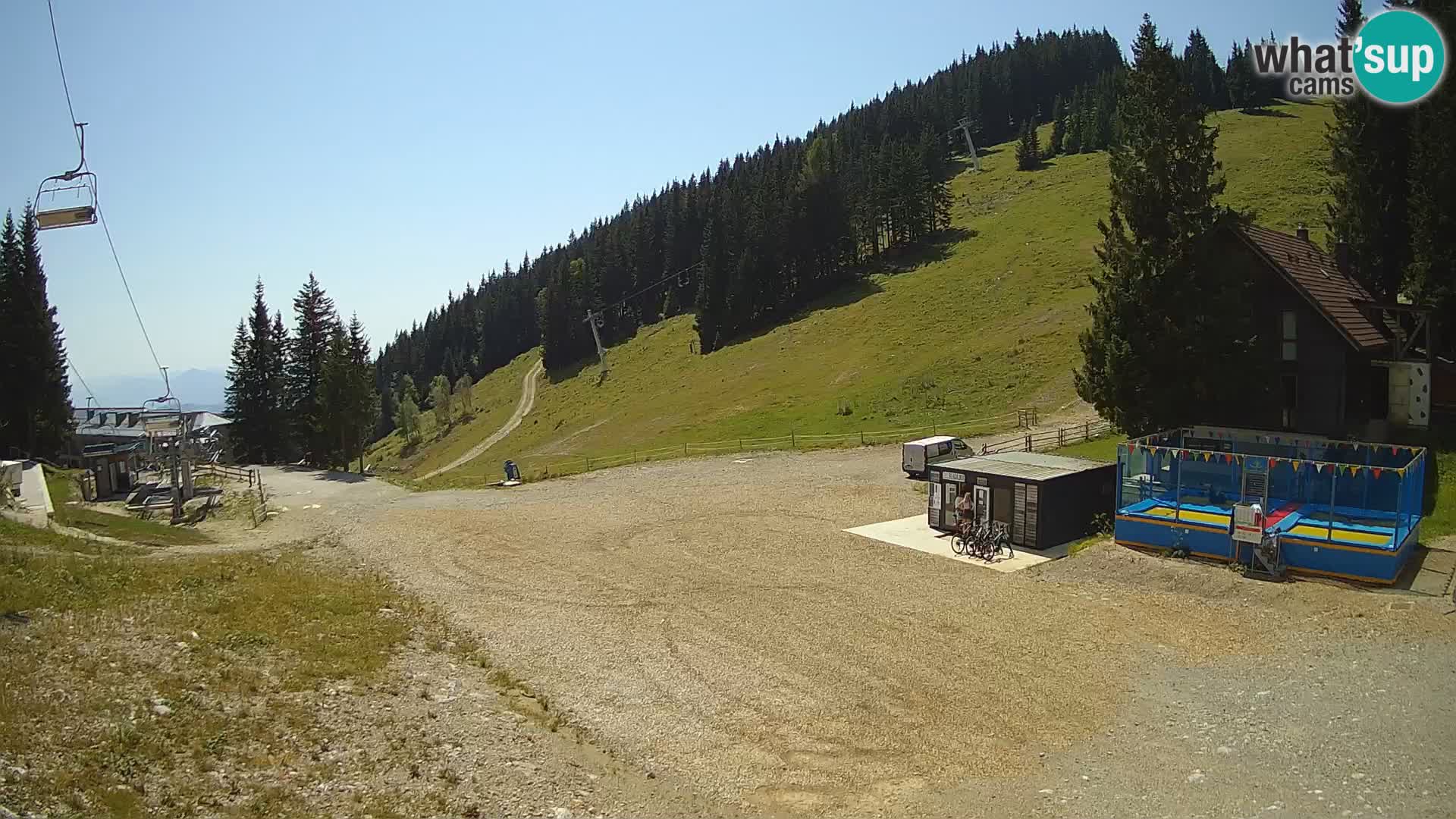 Webcam en direct de la station de ski de GOLTE – vue sur Medvedjak – Slovénie