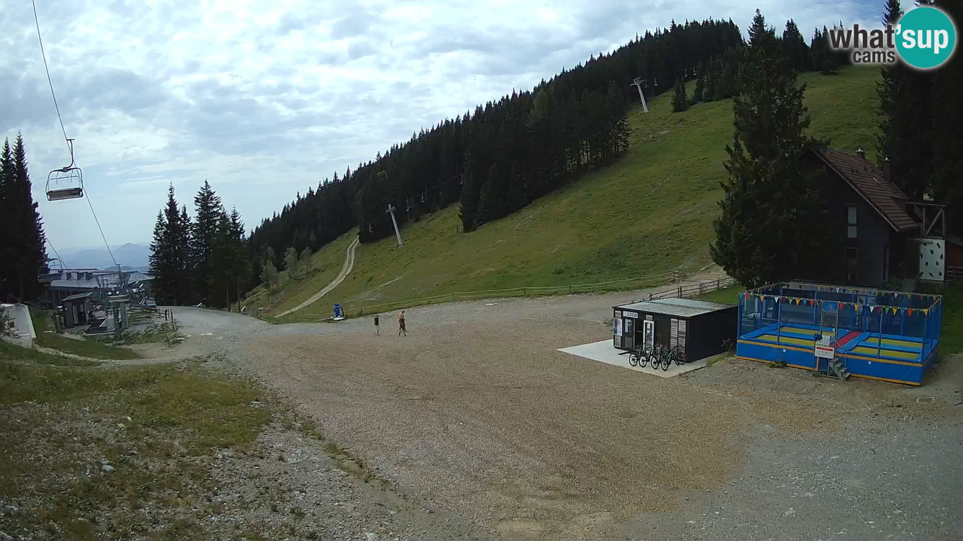 GOLTE Ski resort live webcam – view to Medvedjak – Slovenia