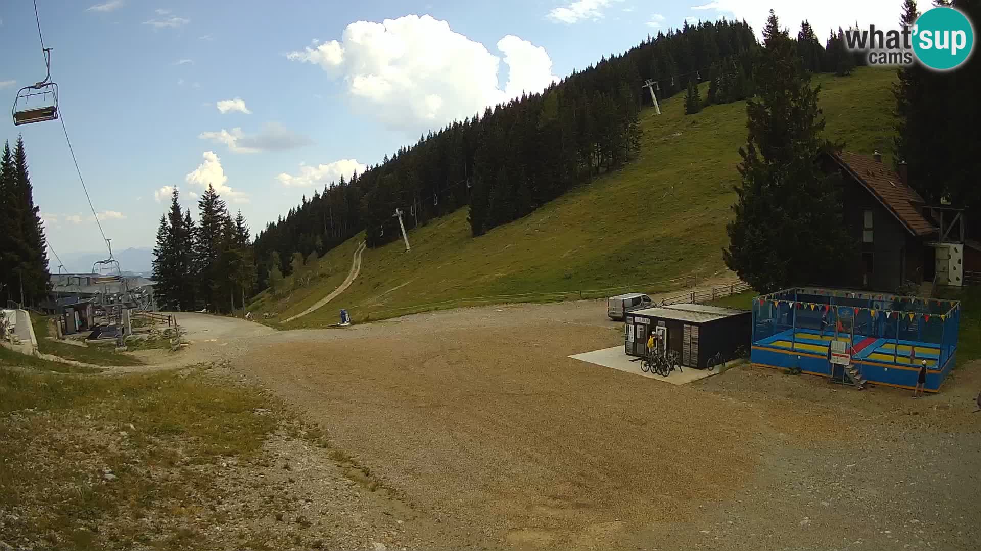 GOLTE Skigebiet webcam – Schöne Aussicht auf Medvedjak – Slowenien