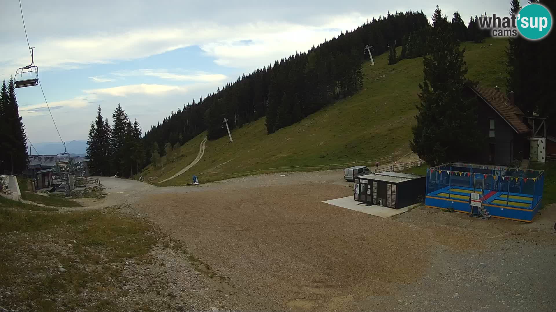 GOLTE Skigebiet webcam – Schöne Aussicht auf Medvedjak – Slowenien