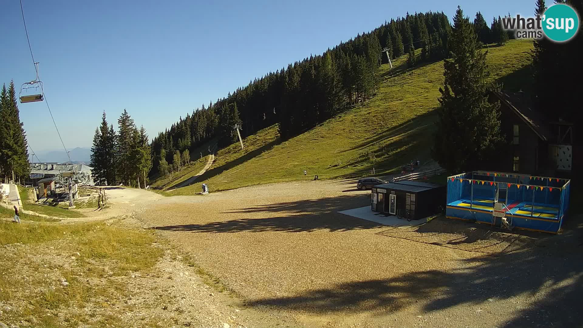 GOLTE Ski resort live webcam – view to Medvedjak – Slovenia
