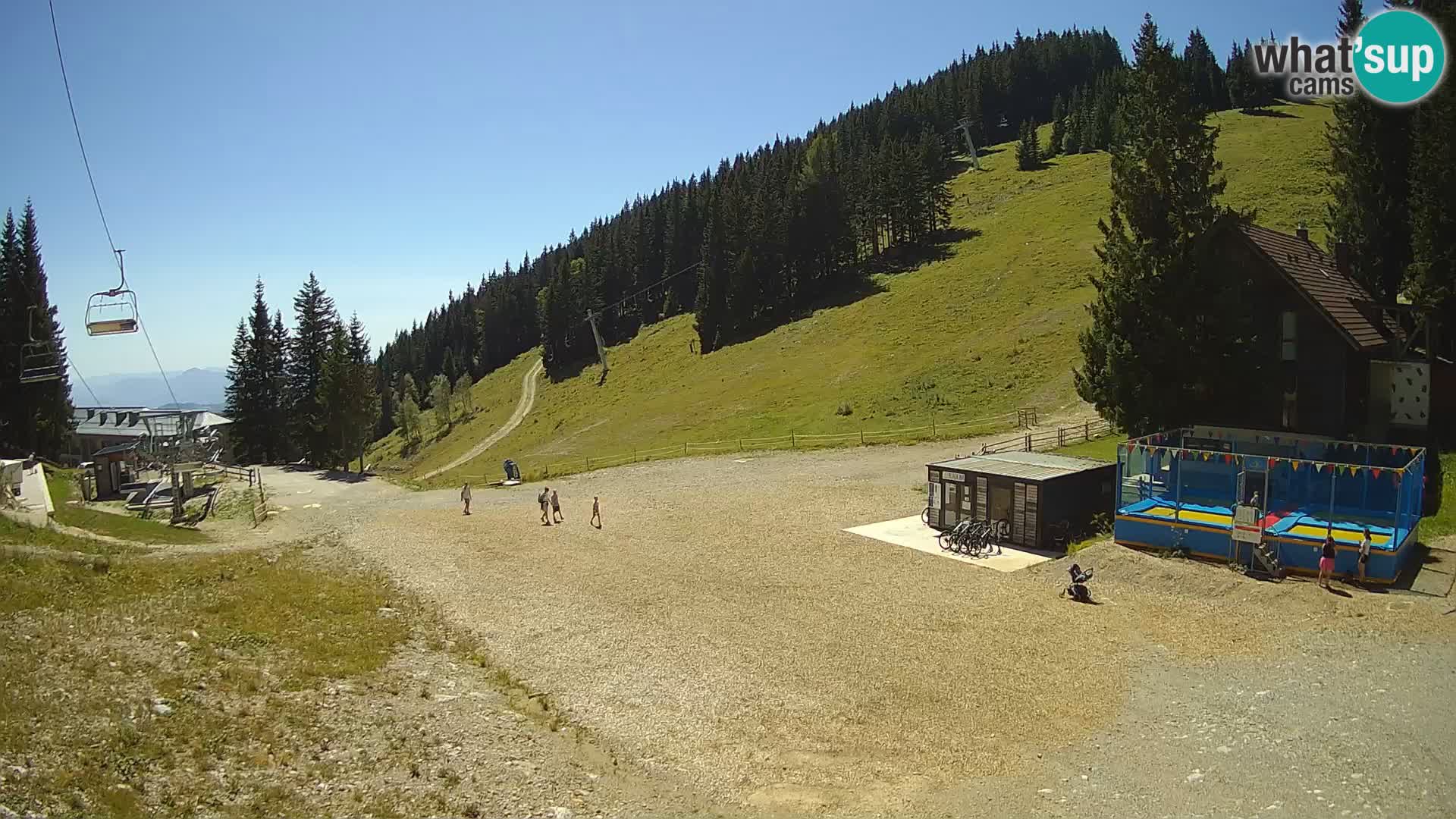 Webcam en direct de la station de ski de GOLTE – vue sur Medvedjak – Slovénie