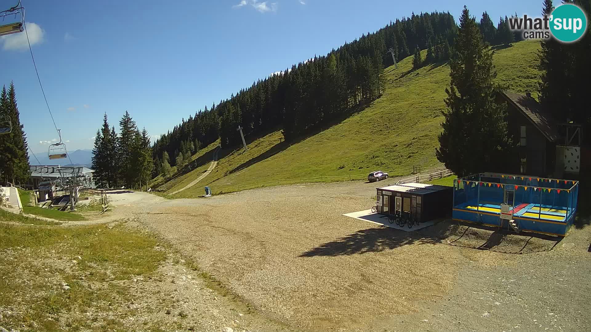 Webcam en direct de la station de ski de GOLTE – vue sur Medvedjak – Slovénie