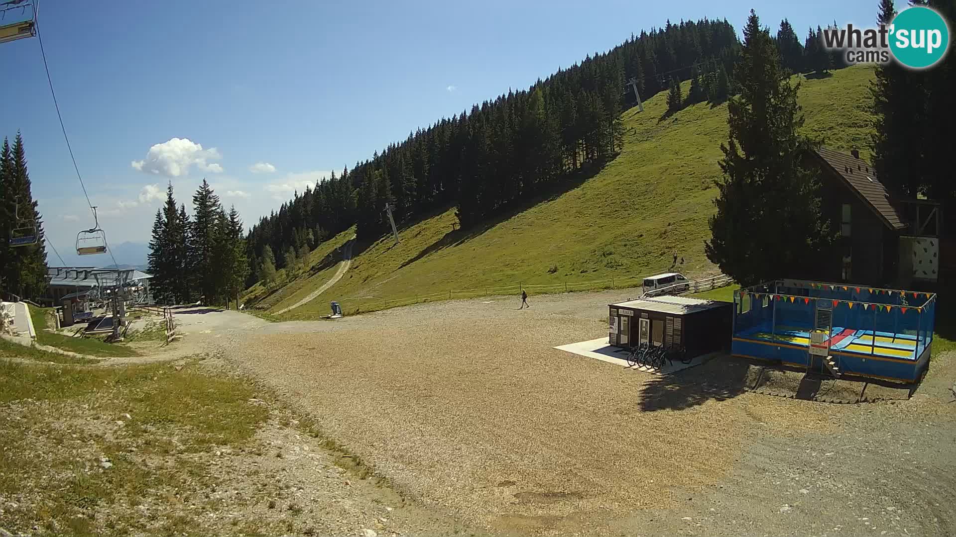 GOLTE Ski resort live webcam – view to Medvedjak – Slovenia