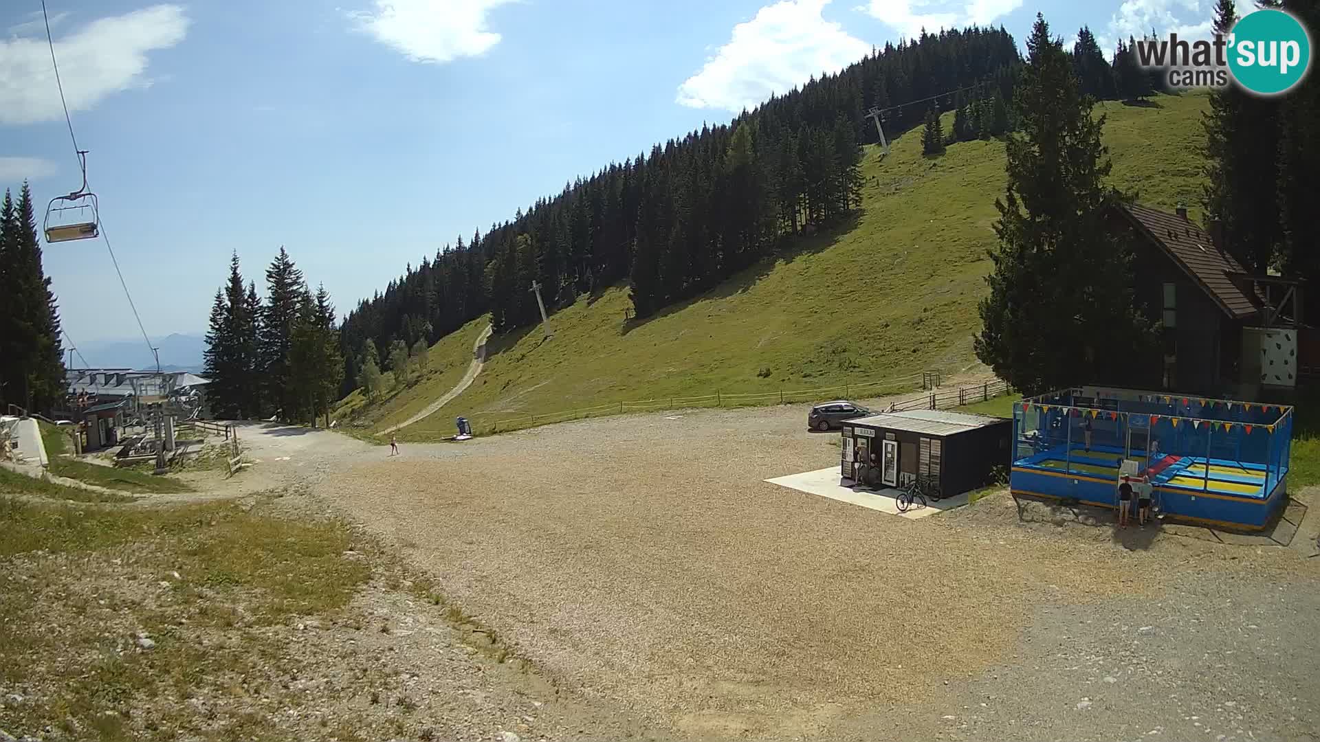 GOLTE Ski resort live webcam – view to Medvedjak – Slovenia