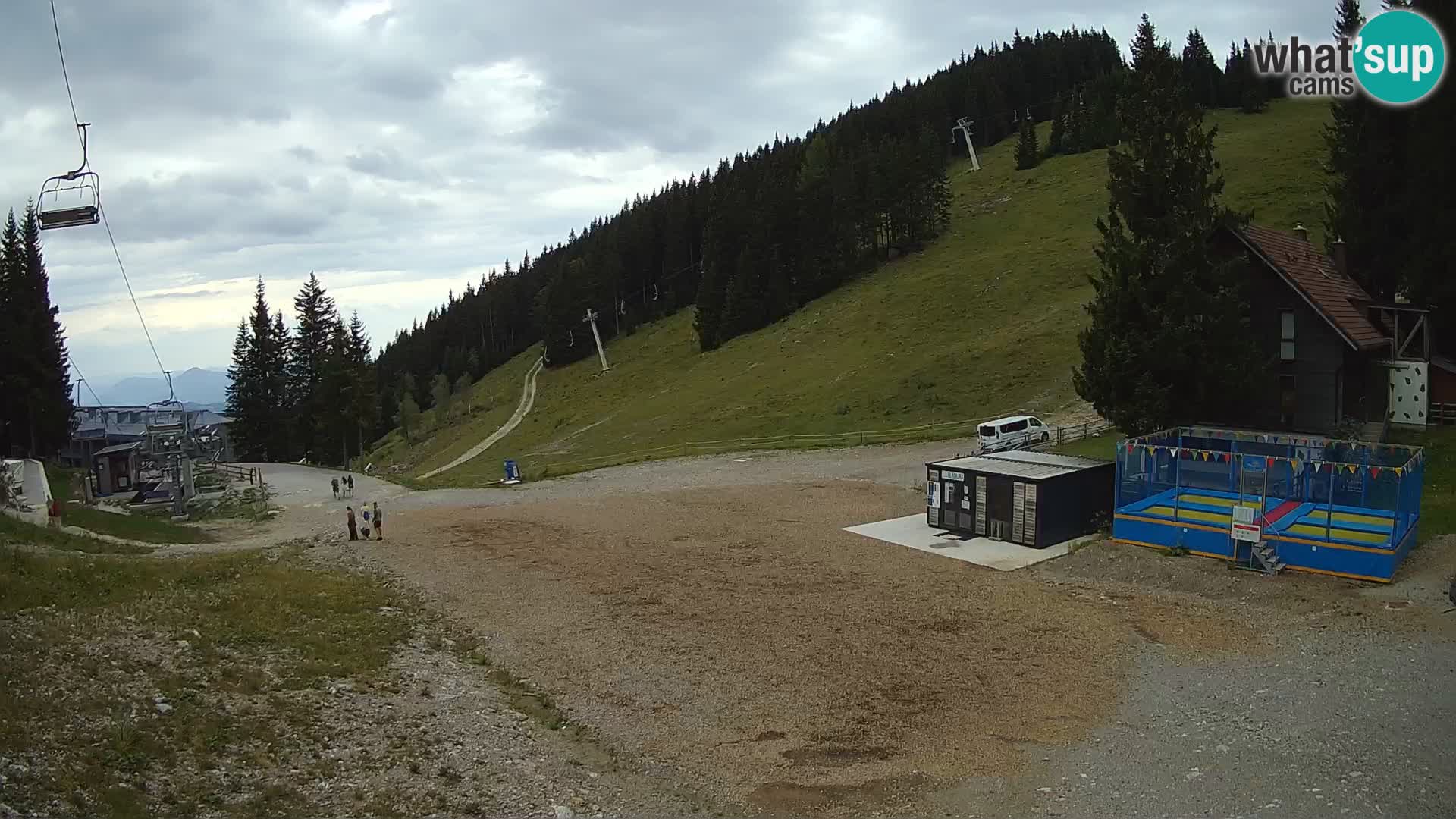 GOLTE Ski resort live webcam – view to Medvedjak – Slovenia