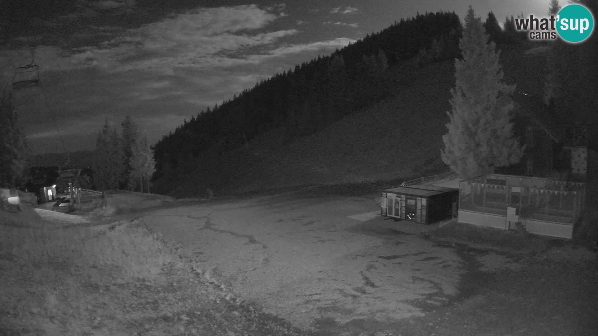 GOLTE Ski resort live webcam – view to Medvedjak – Slovenia