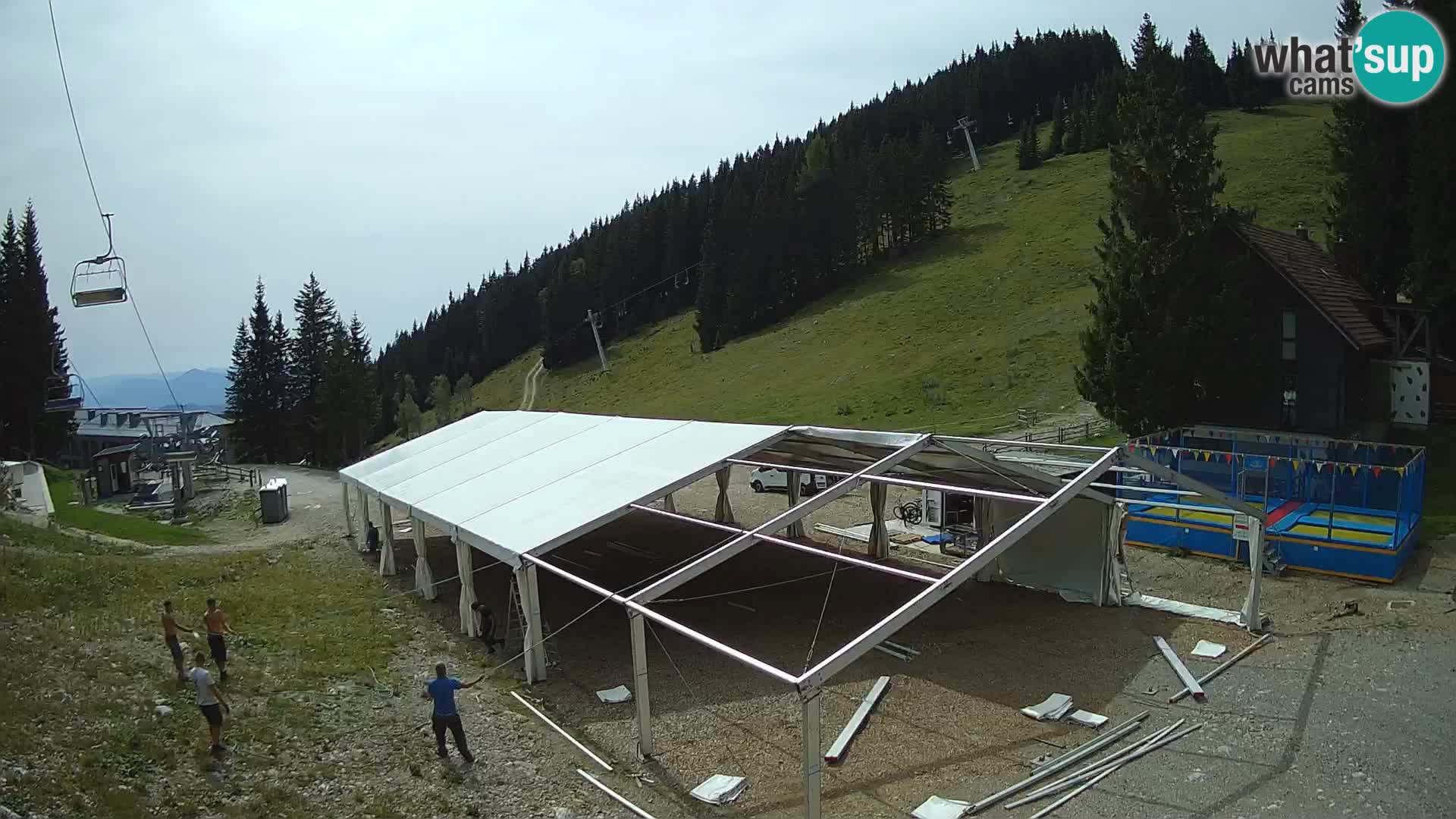 GOLTE stazione sciistica webcam – vista Medvedjak – Slovenia