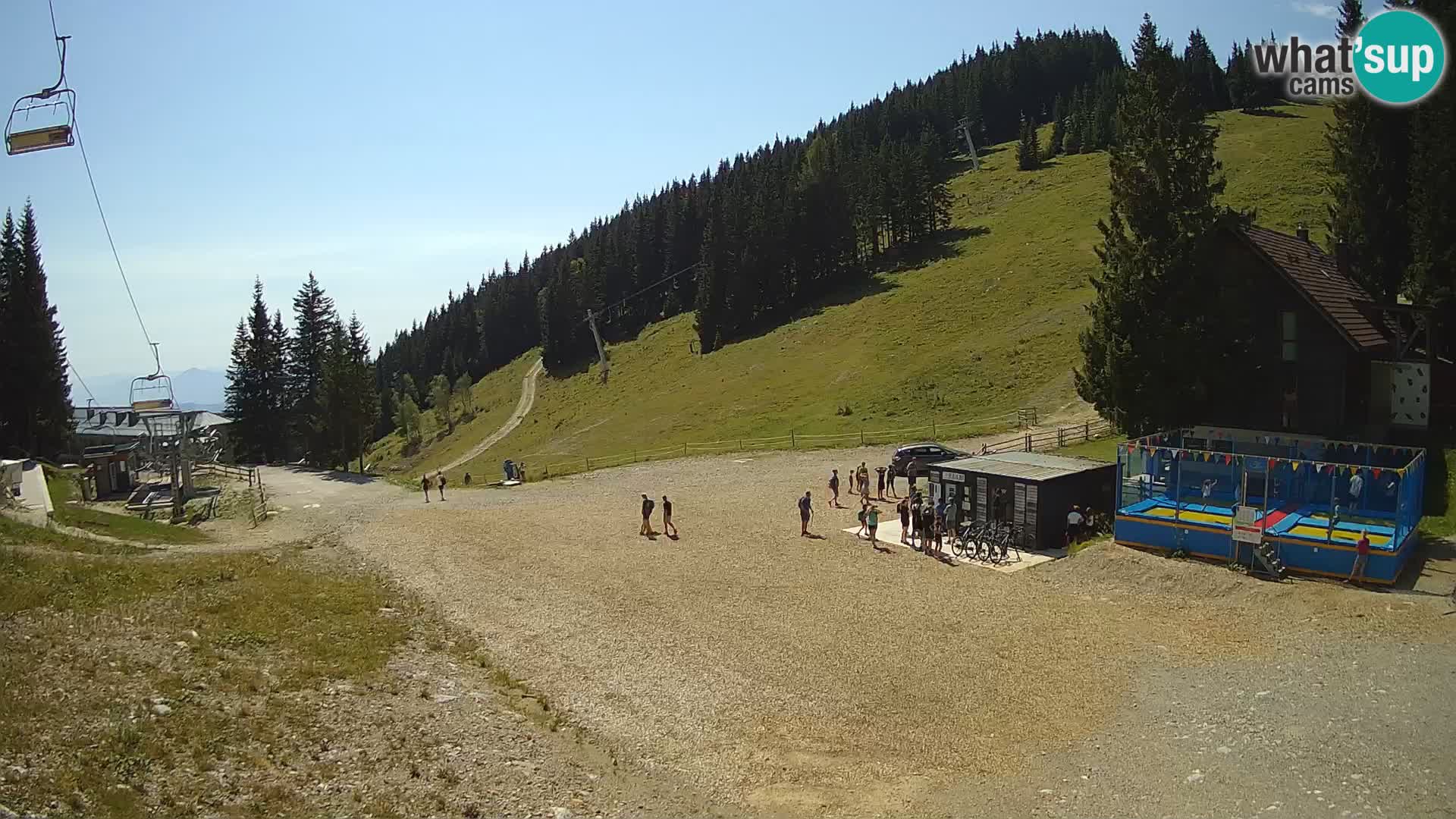 GOLTE Ski resort live webcam – view to Medvedjak – Slovenia