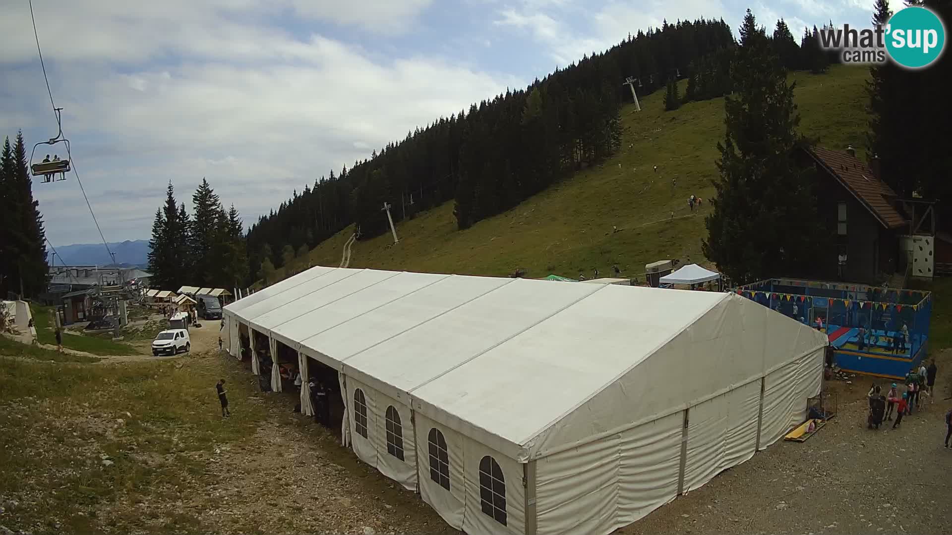 GOLTE stazione sciistica webcam – vista Medvedjak – Slovenia