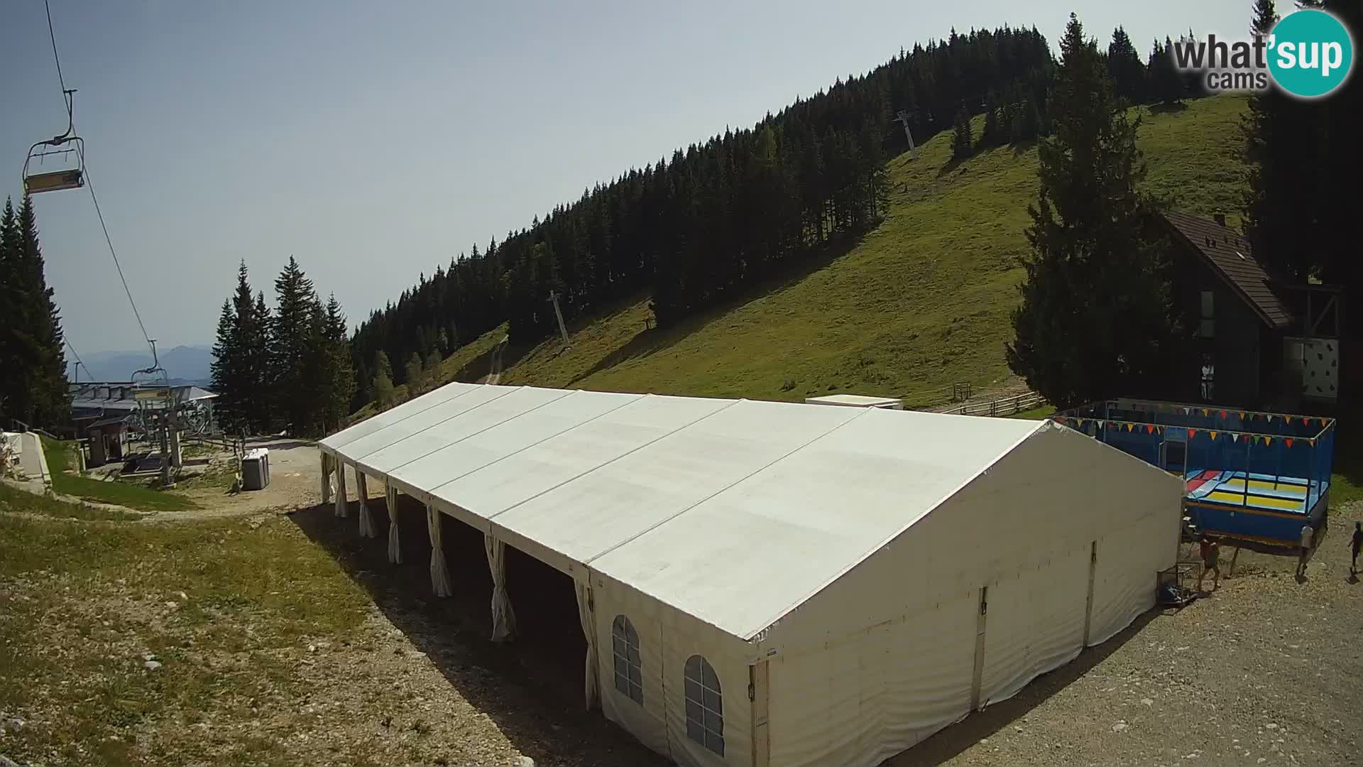 GOLTE Ski resort live webcam – view to Medvedjak – Slovenia