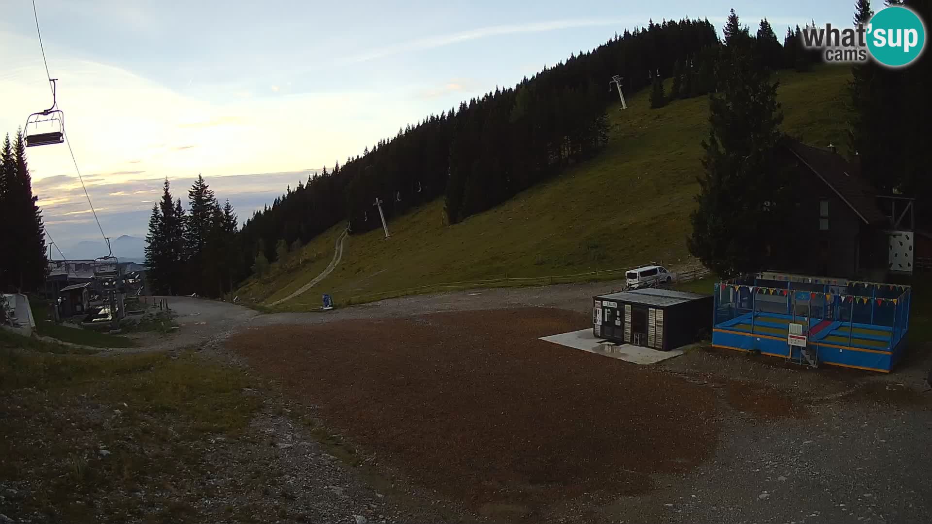 GOLTE Skigebiet webcam – Schöne Aussicht auf Medvedjak – Slowenien