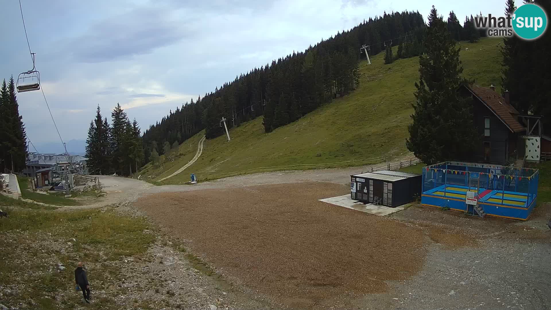 GOLTE Ski resort live webcam – view to Medvedjak – Slovenia