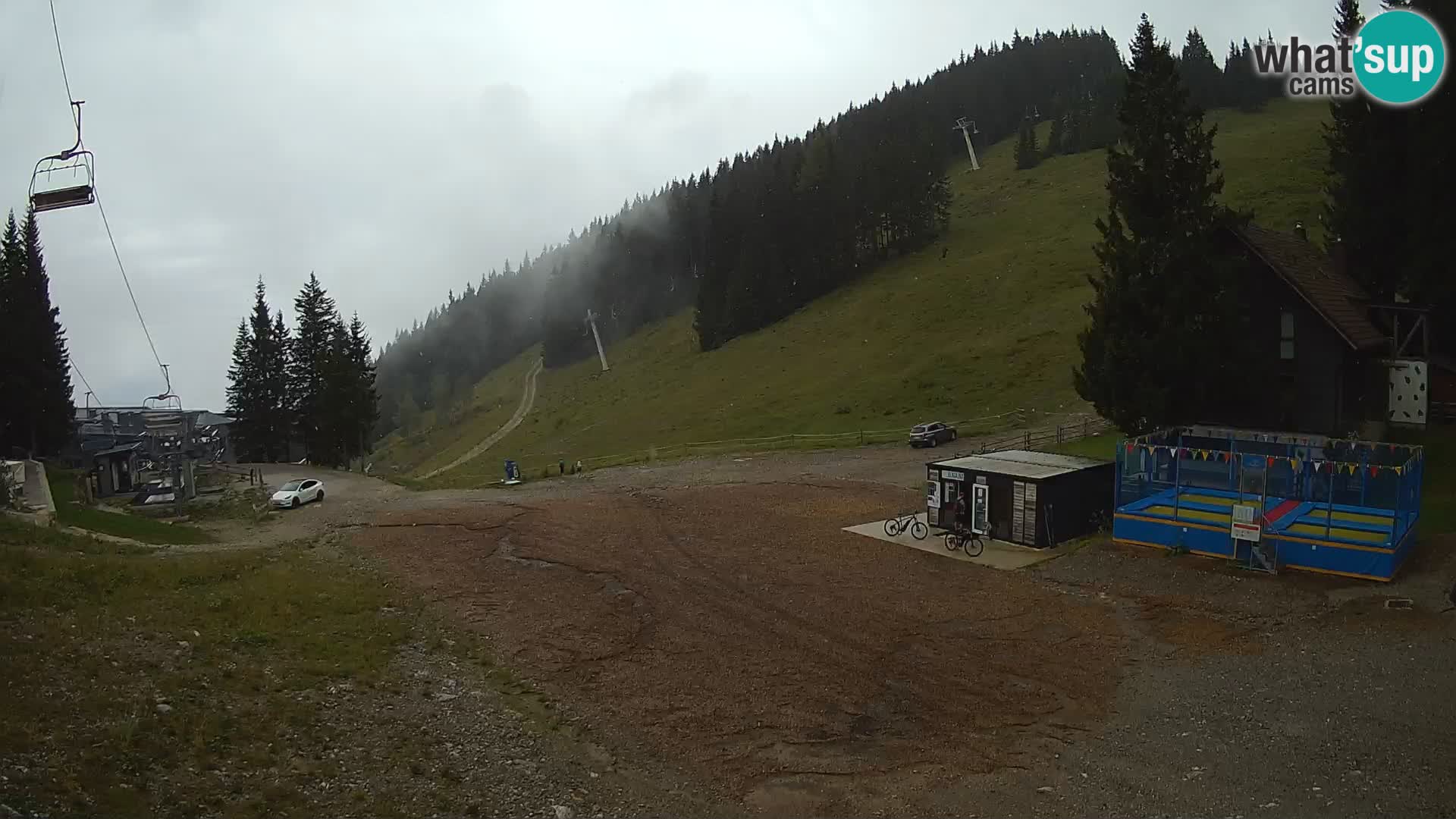 Webcam en direct de la station de ski de GOLTE – vue sur Medvedjak – Slovénie