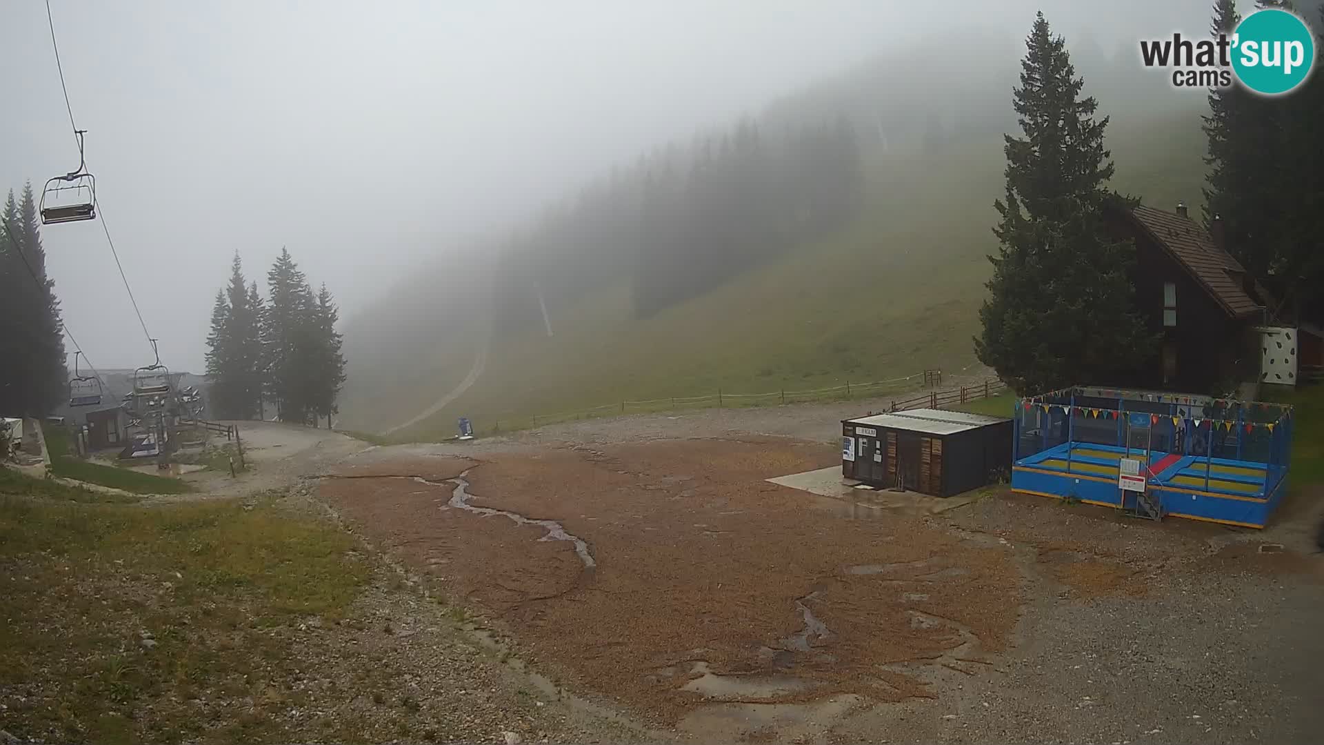 GOLTE Ski resort live webcam – view to Medvedjak – Slovenia