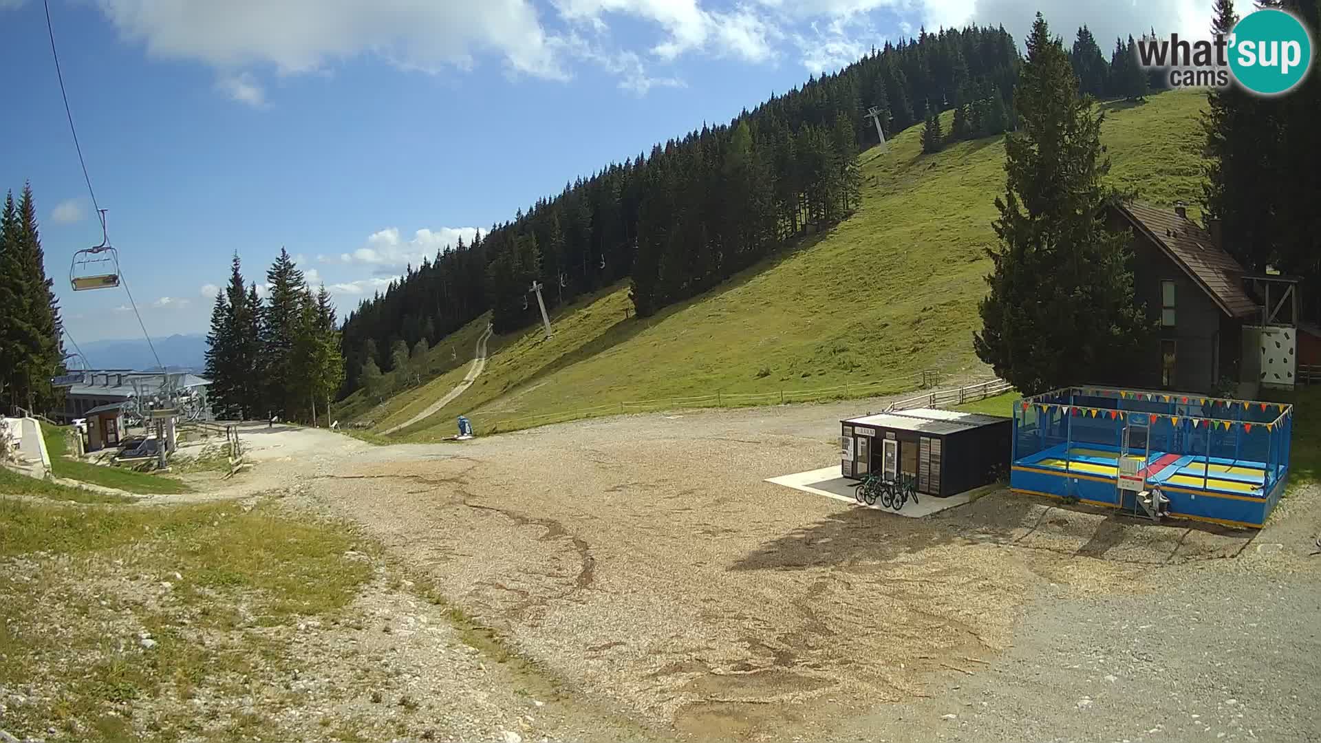 GOLTE Ski resort live webcam – view to Medvedjak – Slovenia