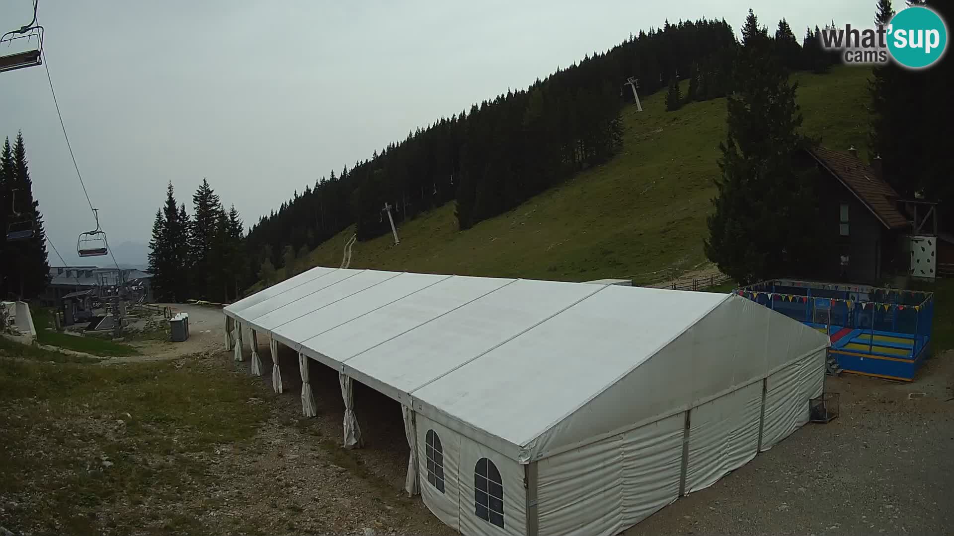 GOLTE Skigebiet webcam – Schöne Aussicht auf Medvedjak – Slowenien
