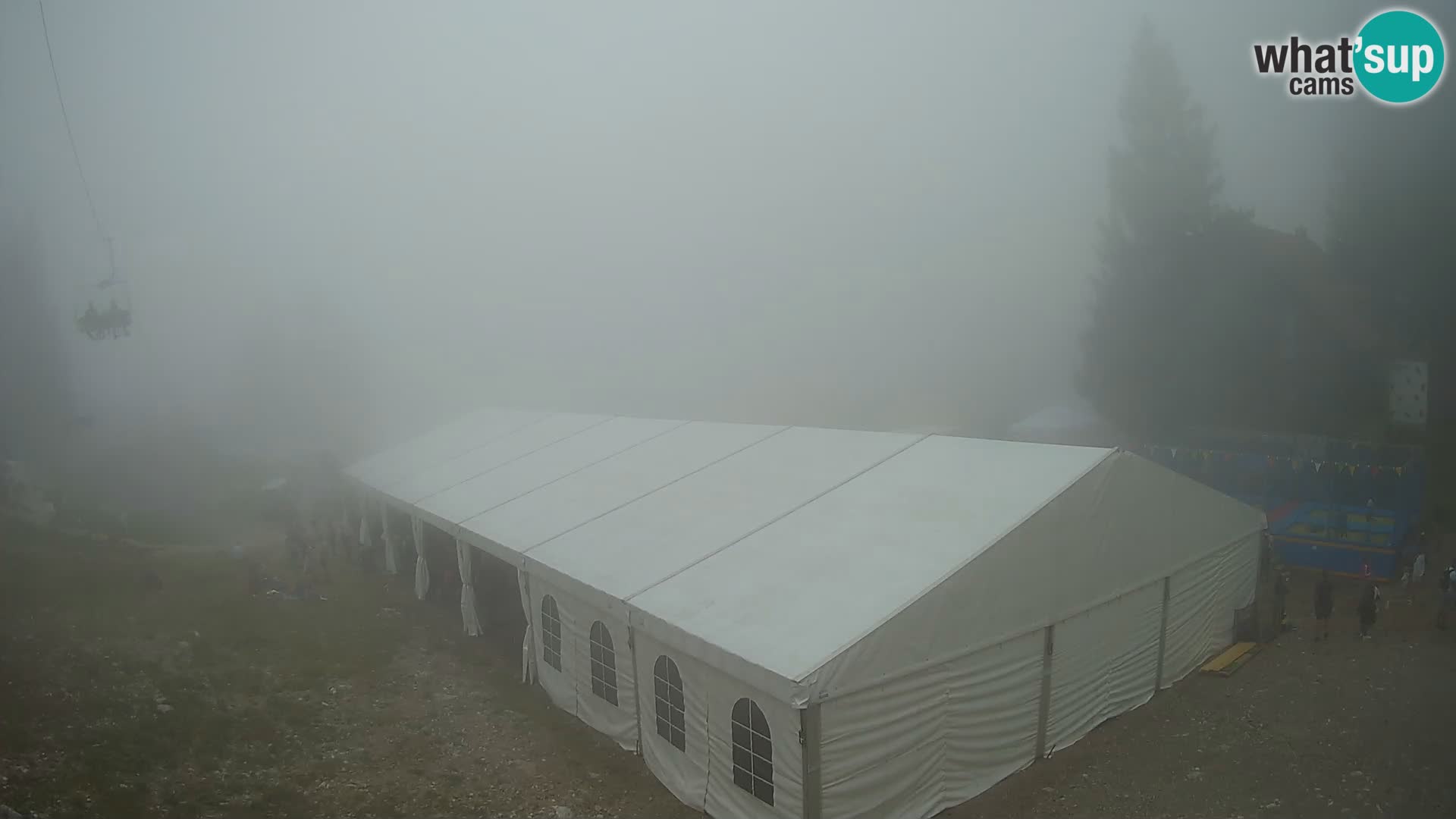 Cámara web en vivo de la estación de esquí GOLTE – vista a Medvedjak – Eslovenia