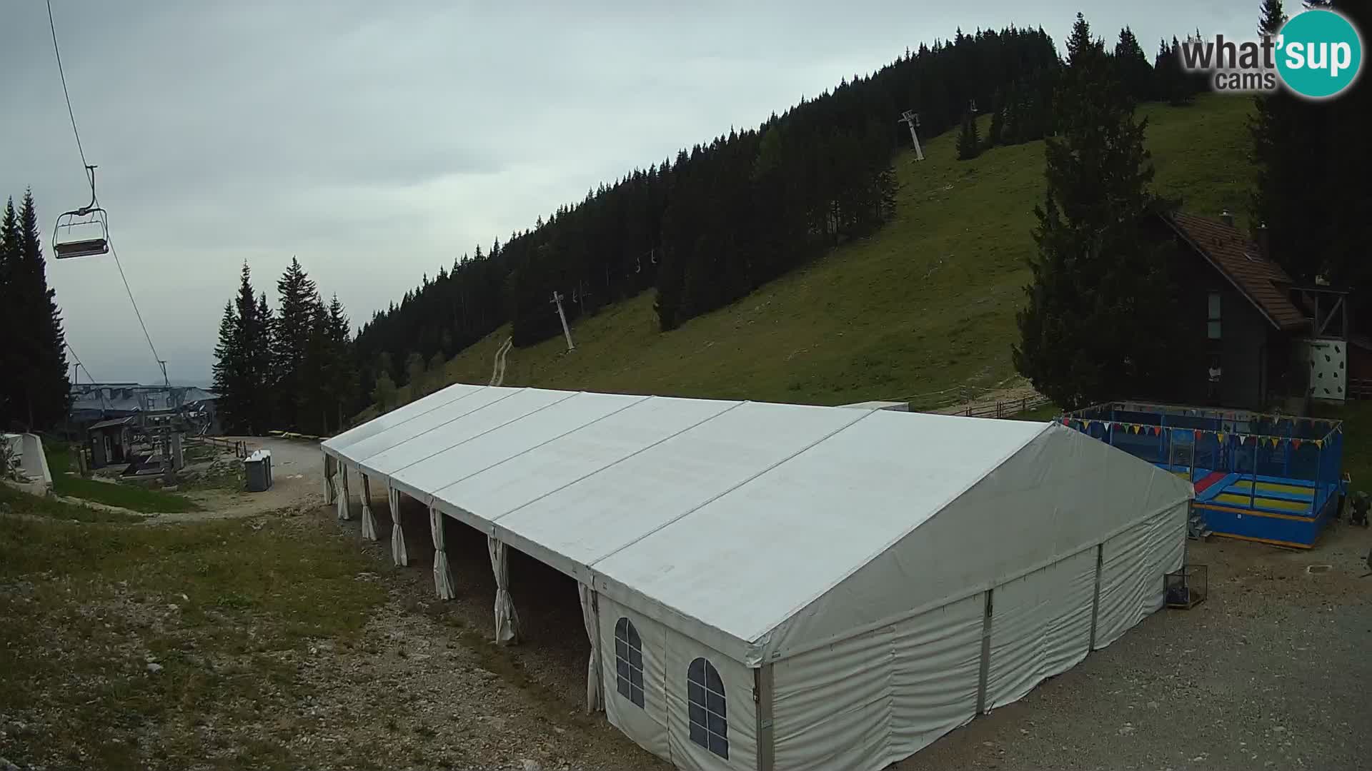 GOLTE stazione sciistica webcam – vista Medvedjak – Slovenia