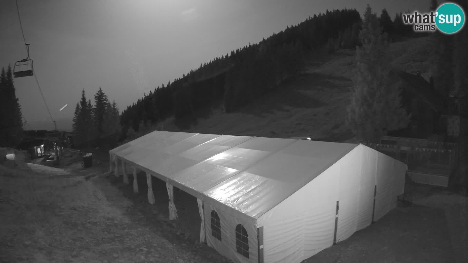 Webcam en direct de la station de ski de GOLTE – vue sur Medvedjak – Slovénie