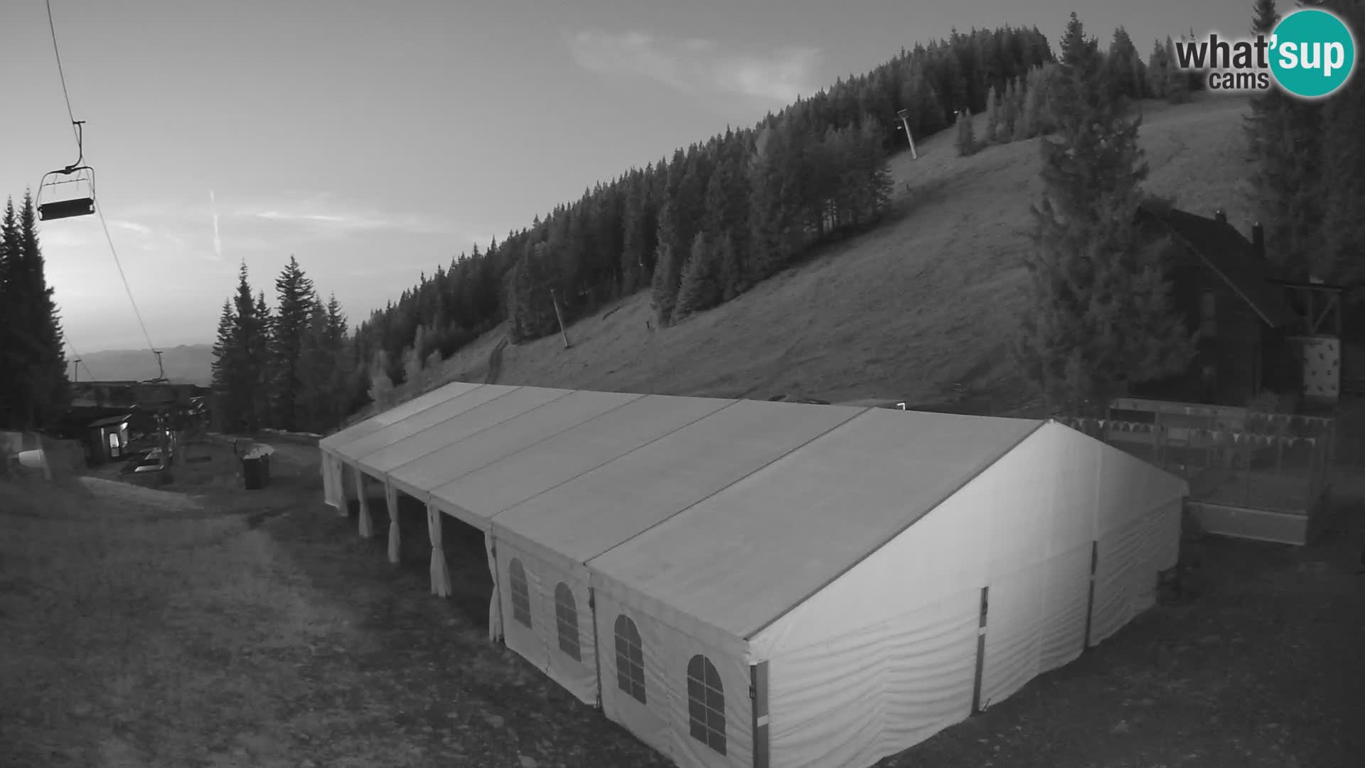 Webcam en direct de la station de ski de GOLTE – vue sur Medvedjak – Slovénie