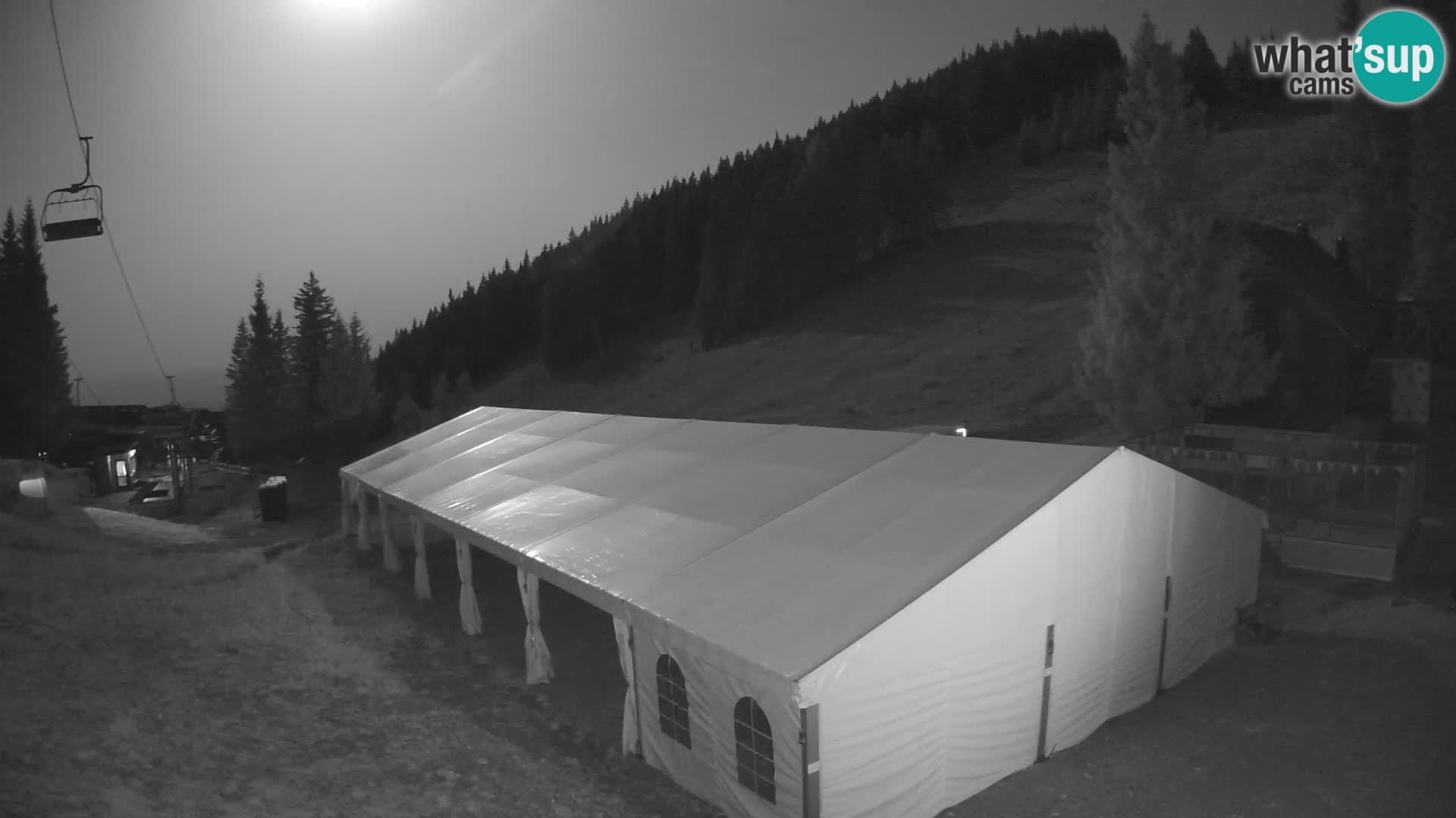 Webcam en direct de la station de ski de GOLTE – vue sur Medvedjak – Slovénie