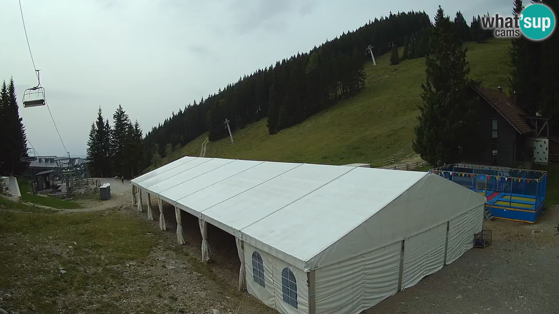 GOLTE stazione sciistica webcam – vista Medvedjak – Slovenia