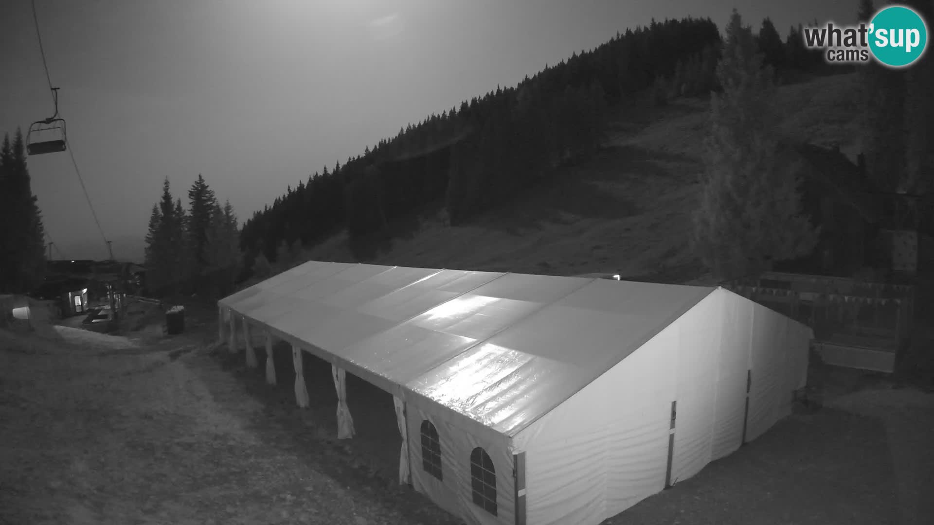 Webcam en direct de la station de ski de GOLTE – vue sur Medvedjak – Slovénie
