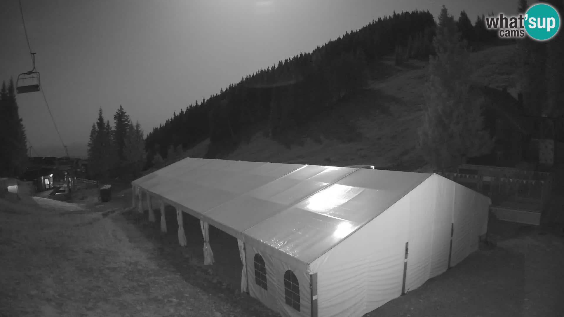 Webcam en direct de la station de ski de GOLTE – vue sur Medvedjak – Slovénie