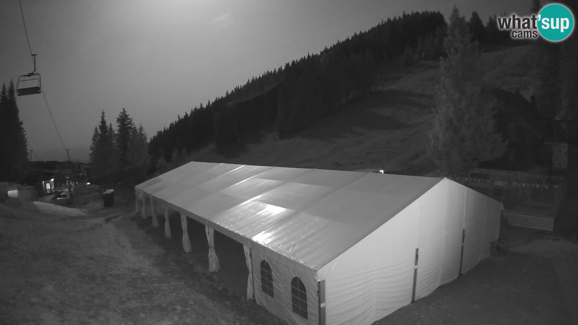 GOLTE Ski resort live webcam – view to Medvedjak – Slovenia
