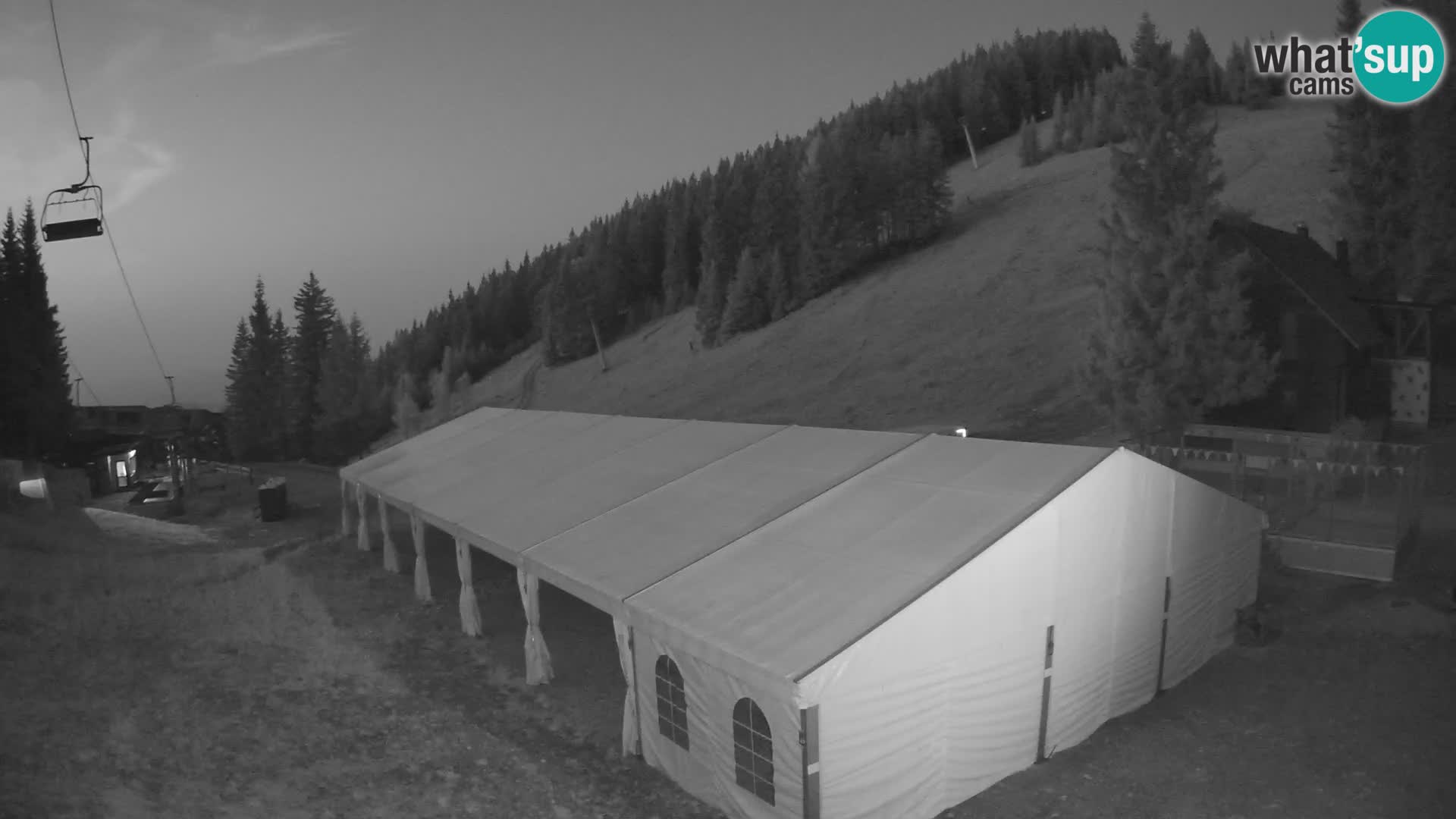 GOLTE Ski resort live webcam – view to Medvedjak – Slovenia