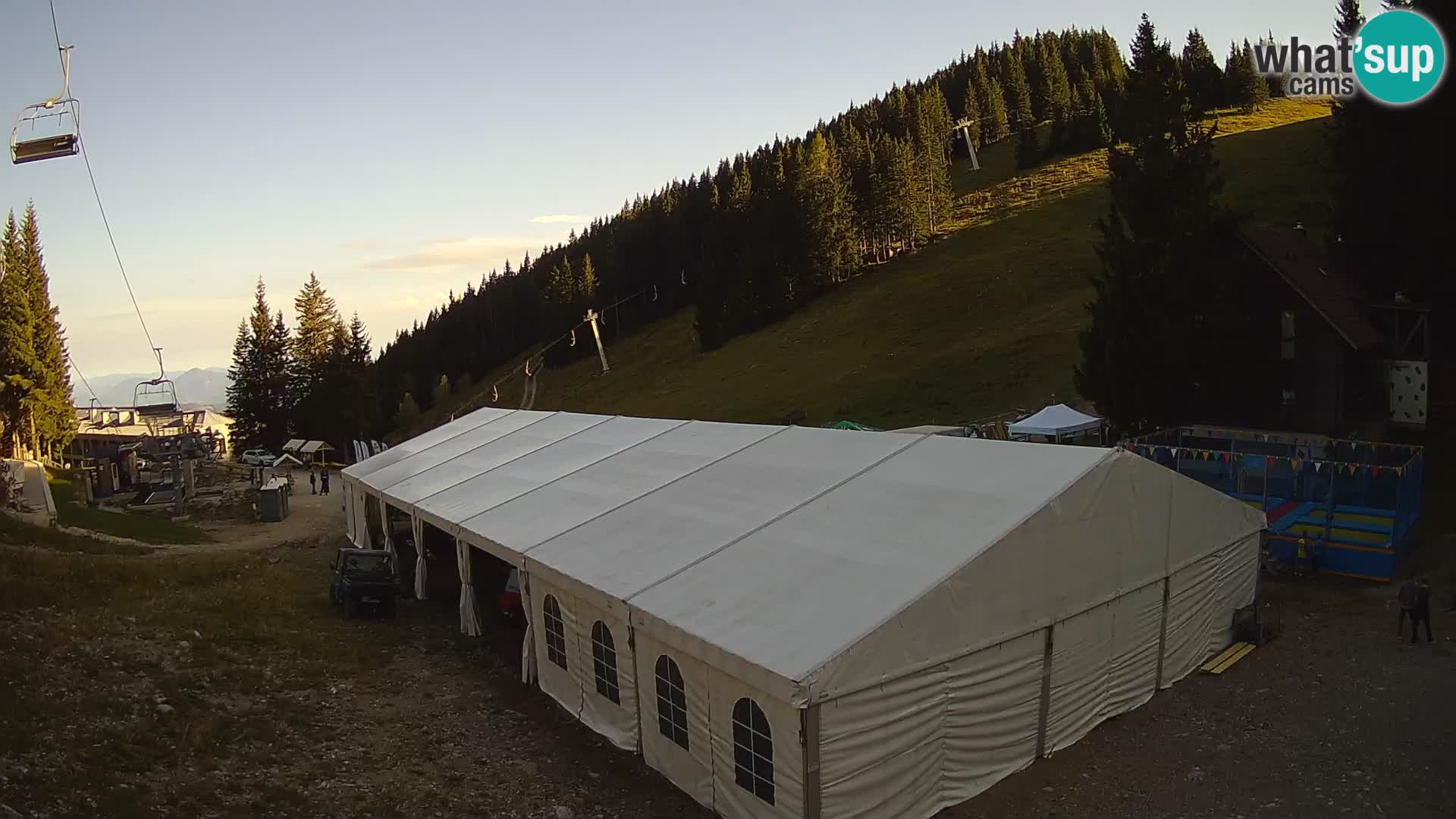 GOLTE stazione sciistica webcam – vista Medvedjak – Slovenia