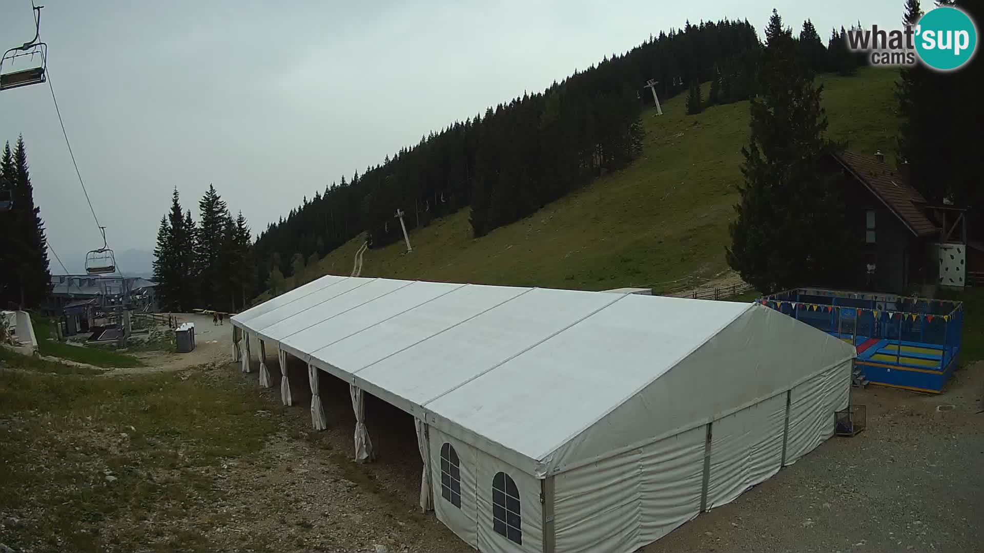 GOLTE Skigebiet webcam – Schöne Aussicht auf Medvedjak – Slowenien