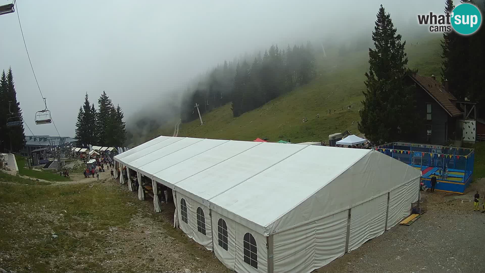 GOLTE Skigebiet webcam – Schöne Aussicht auf Medvedjak – Slowenien