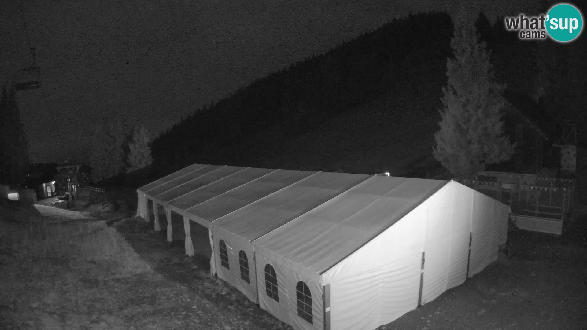 GOLTE skijalište web kamera – pogled na Medvedjak – Slovenija