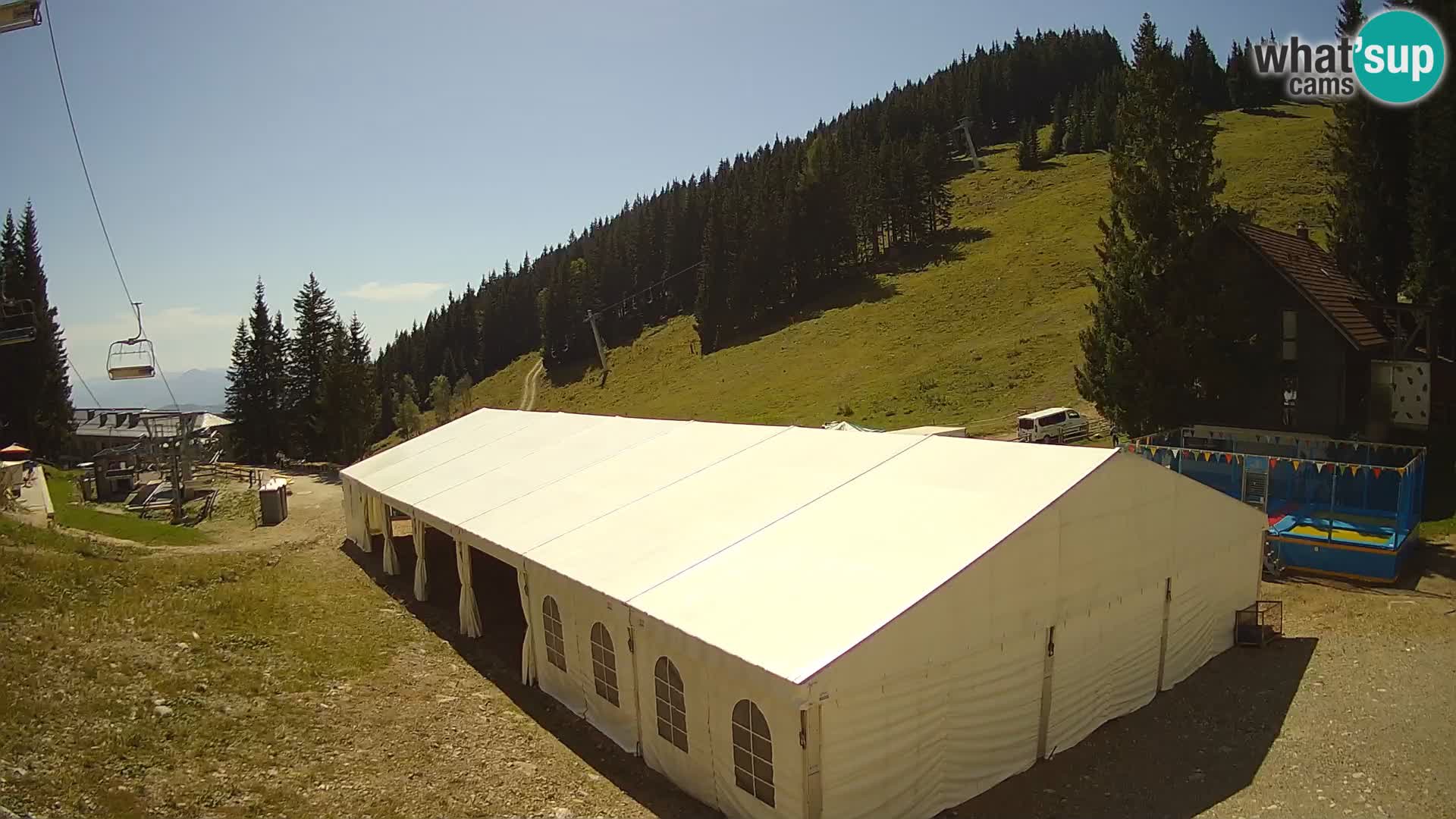 GOLTE Skigebiet webcam – Schöne Aussicht auf Medvedjak – Slowenien