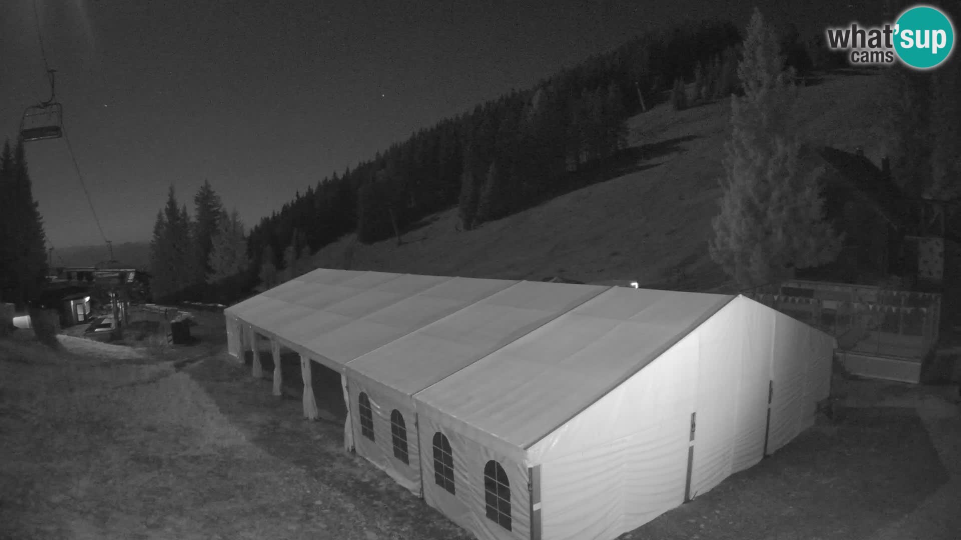 Webcam en direct de la station de ski de GOLTE – vue sur Medvedjak – Slovénie
